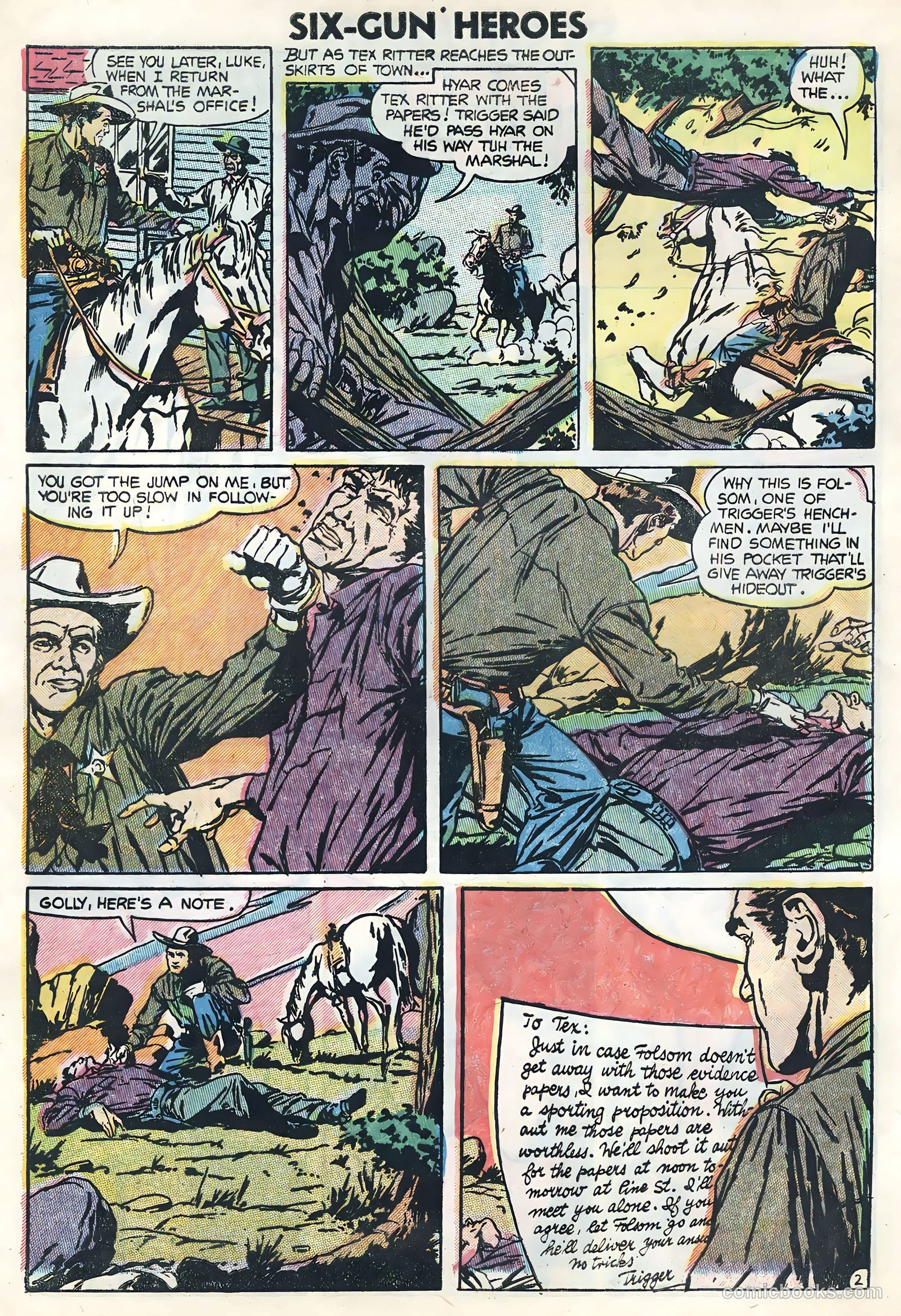 Six-Gun Heroes #30 — page 28 of 36