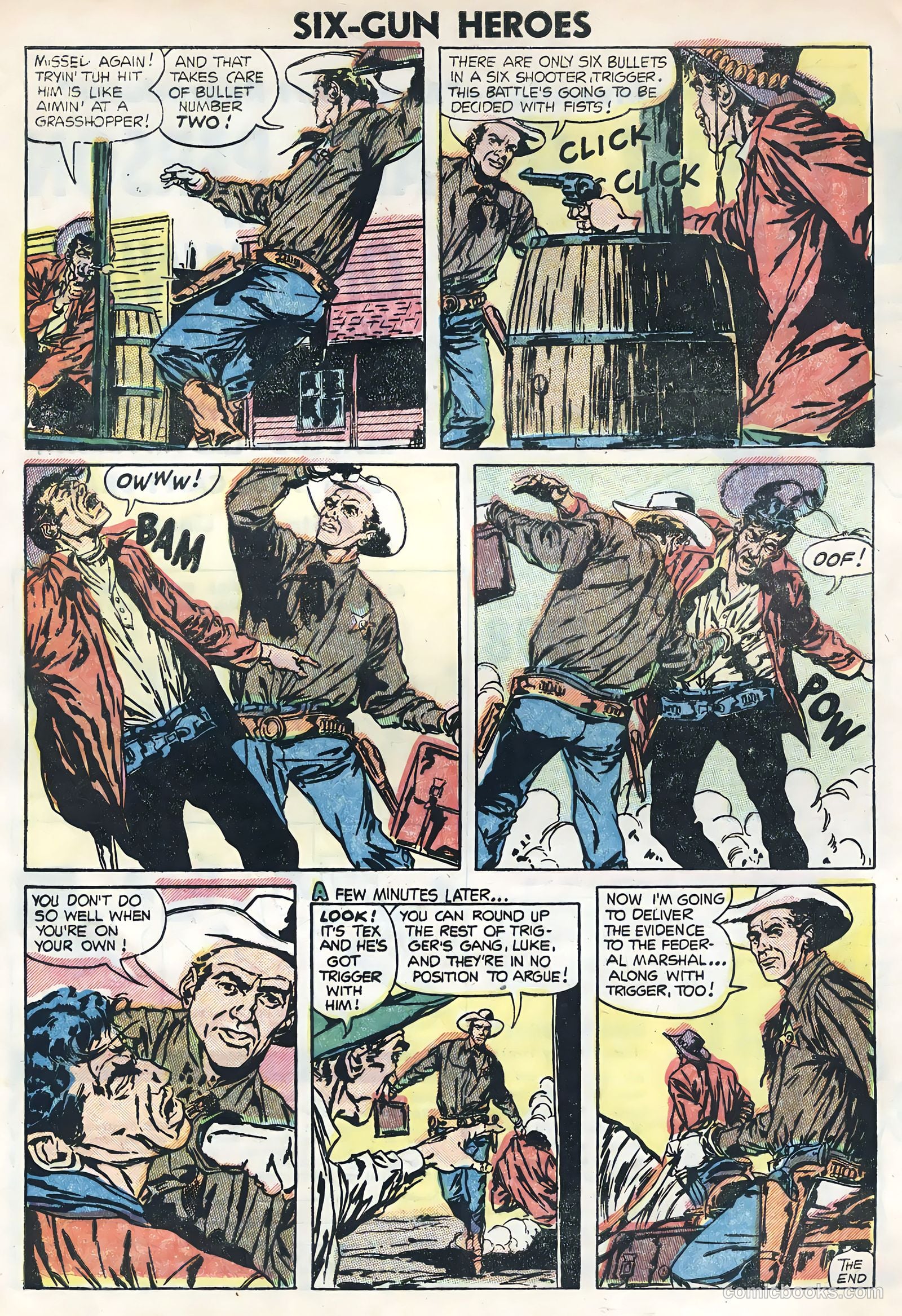 Six-Gun Heroes #30 — page 32 of 36