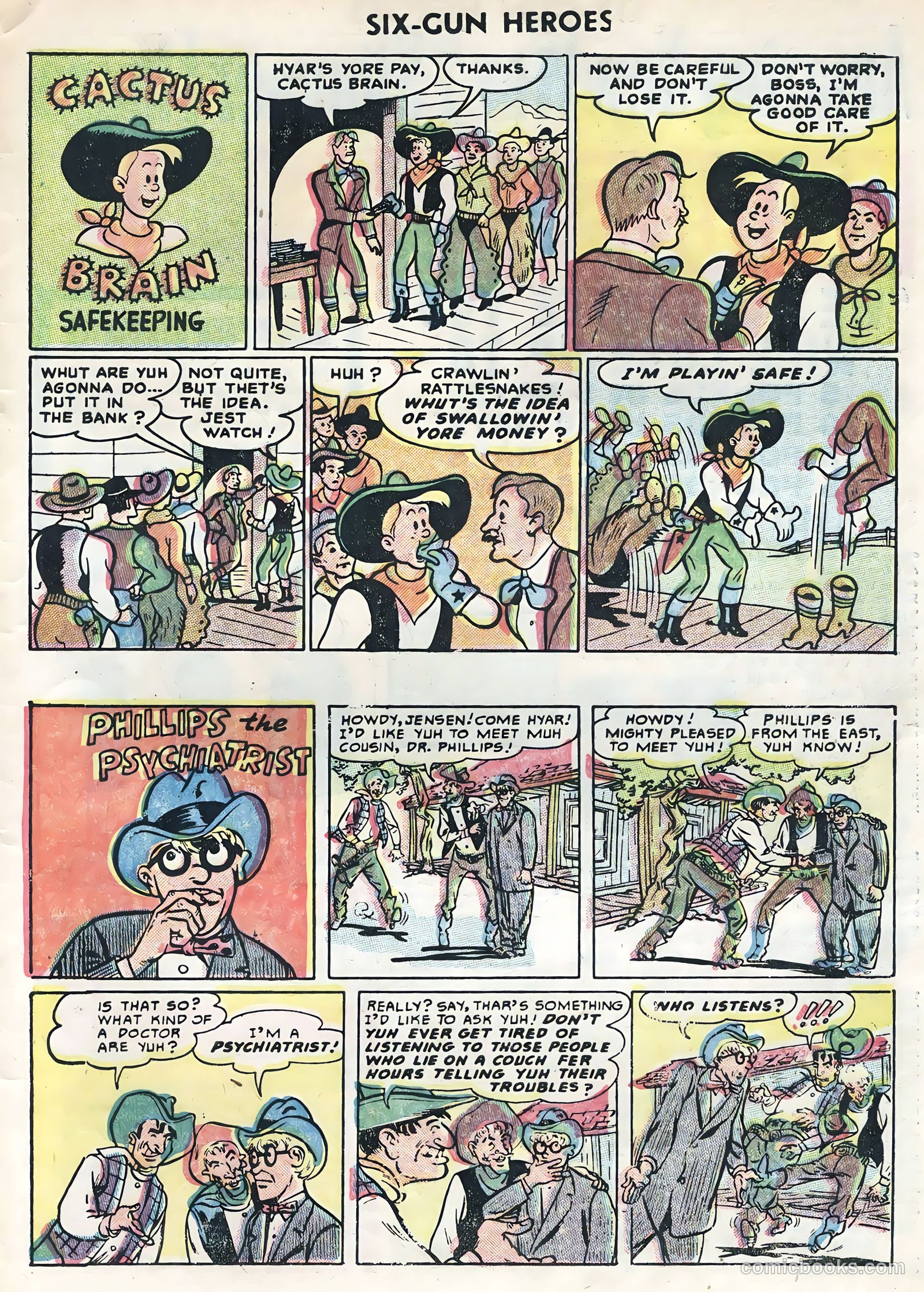 Six-Gun Heroes #30 — page 33 of 36
