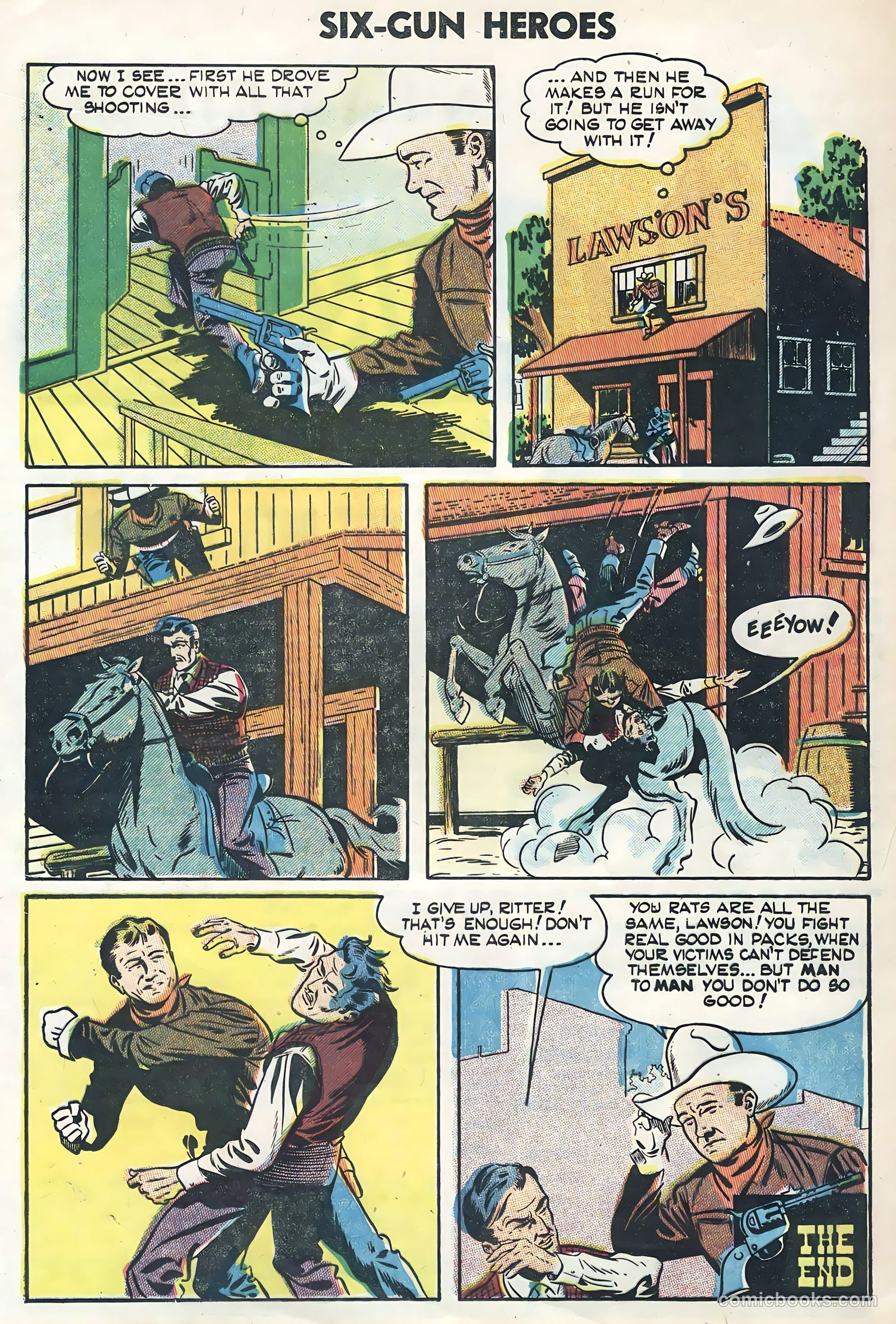 Six-Gun Heroes #31 — page 16 of 36