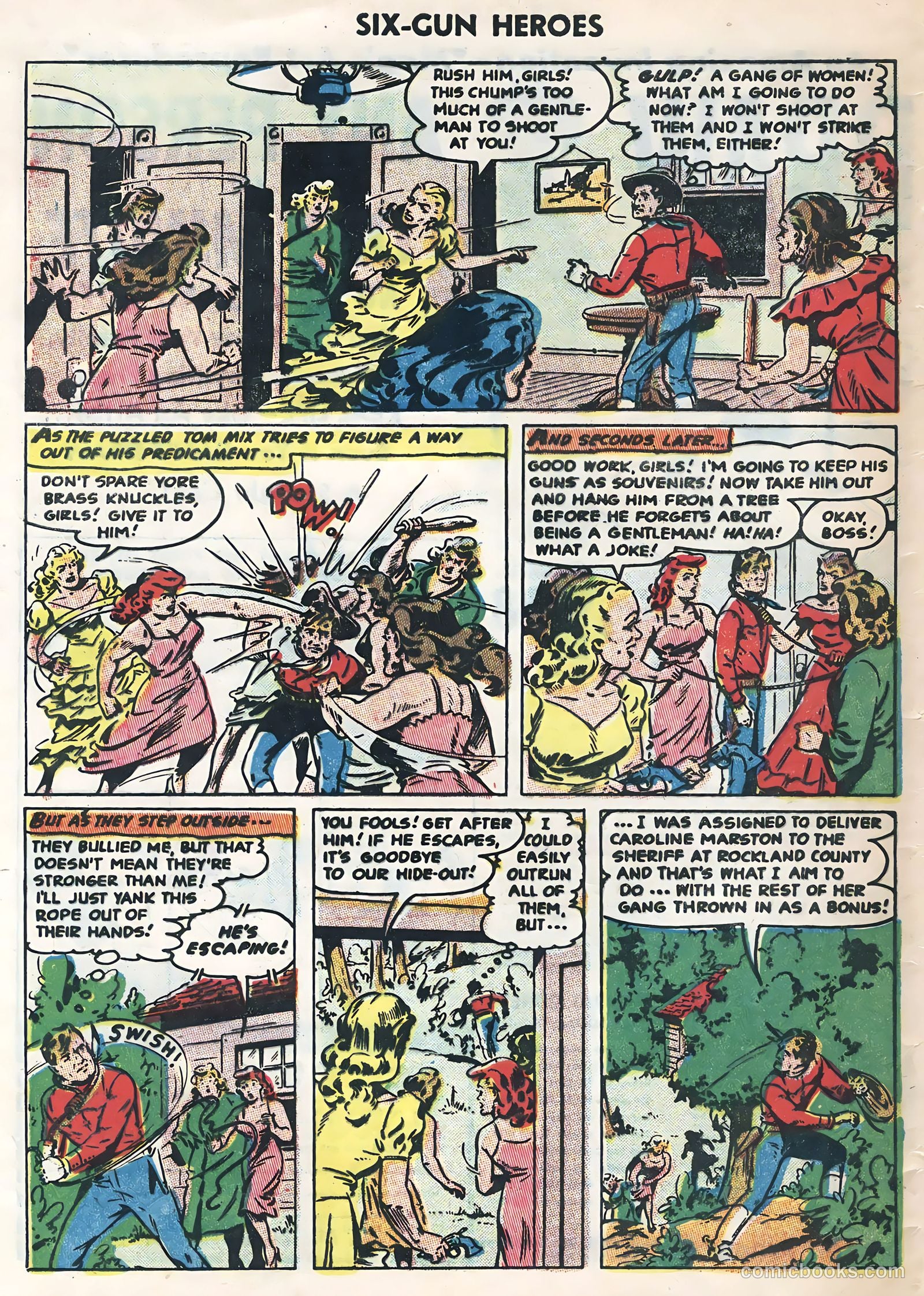 Six-Gun Heroes #31 — page 32 of 36