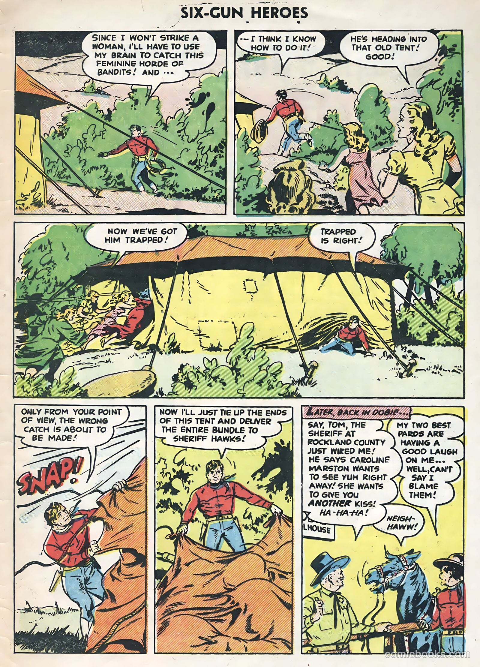Six-Gun Heroes #31 — page 33 of 36