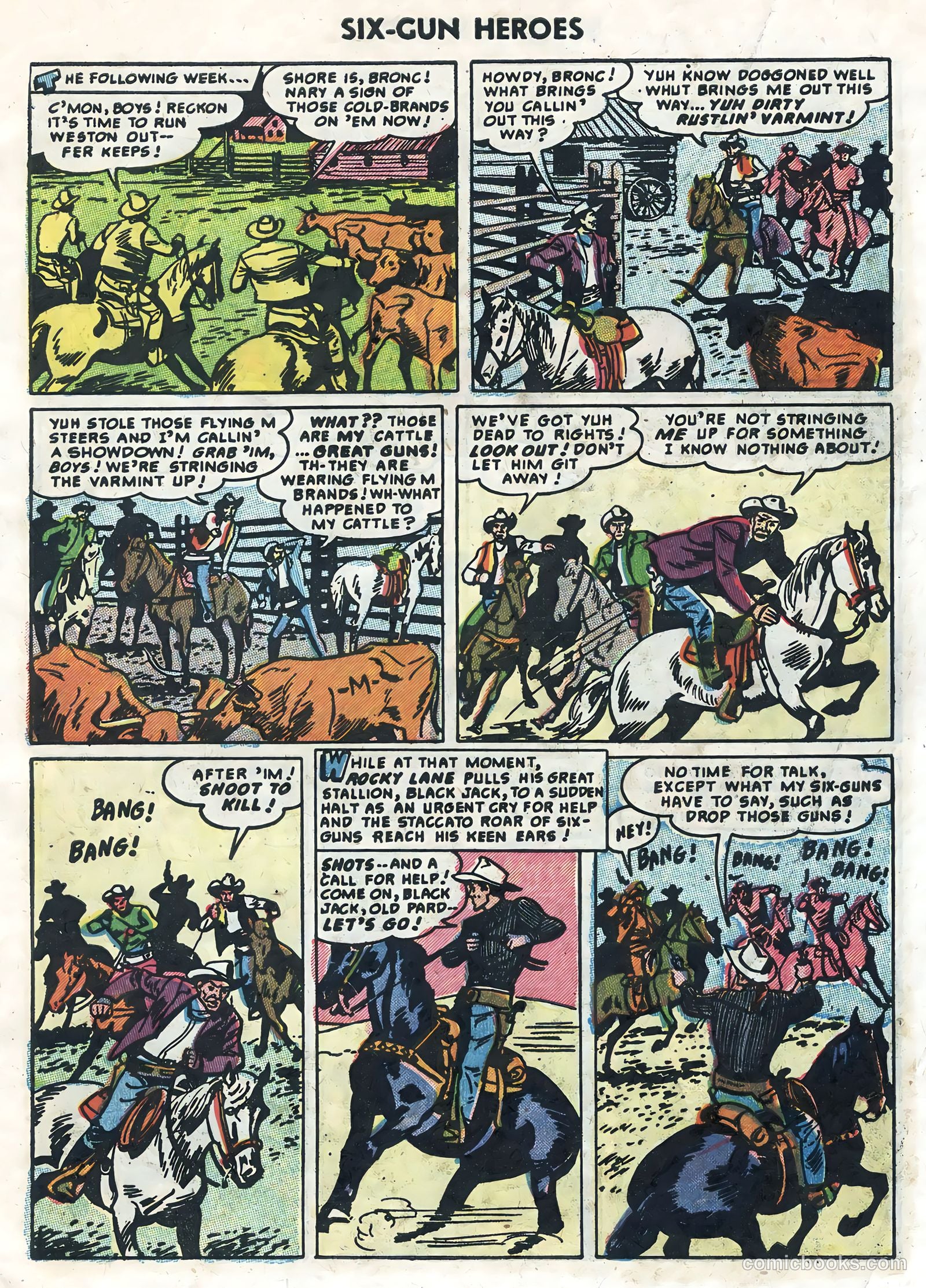 Six-Gun Heroes #32 — page 7 of 36