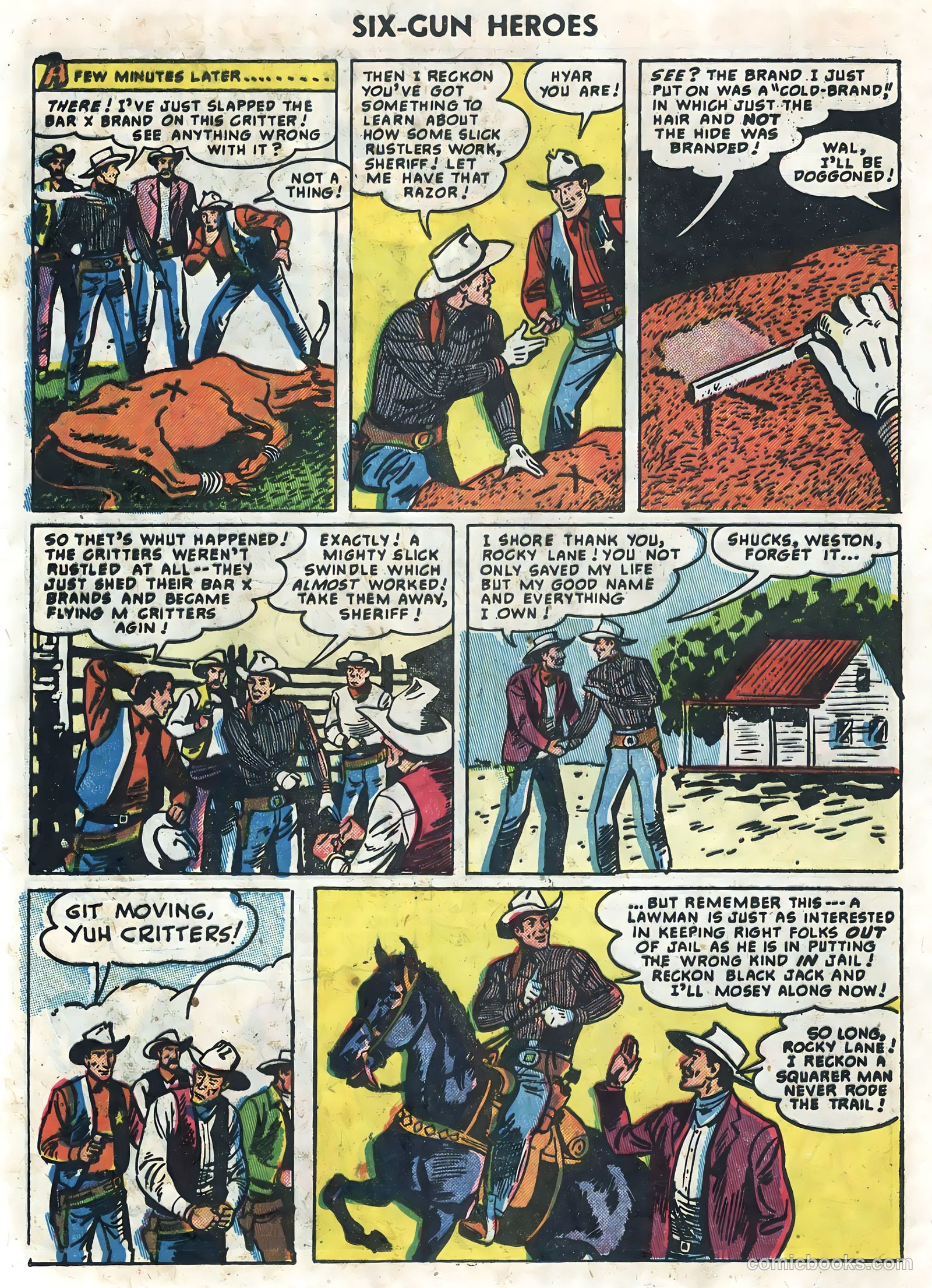 Six-Gun Heroes #32 — page 12 of 36