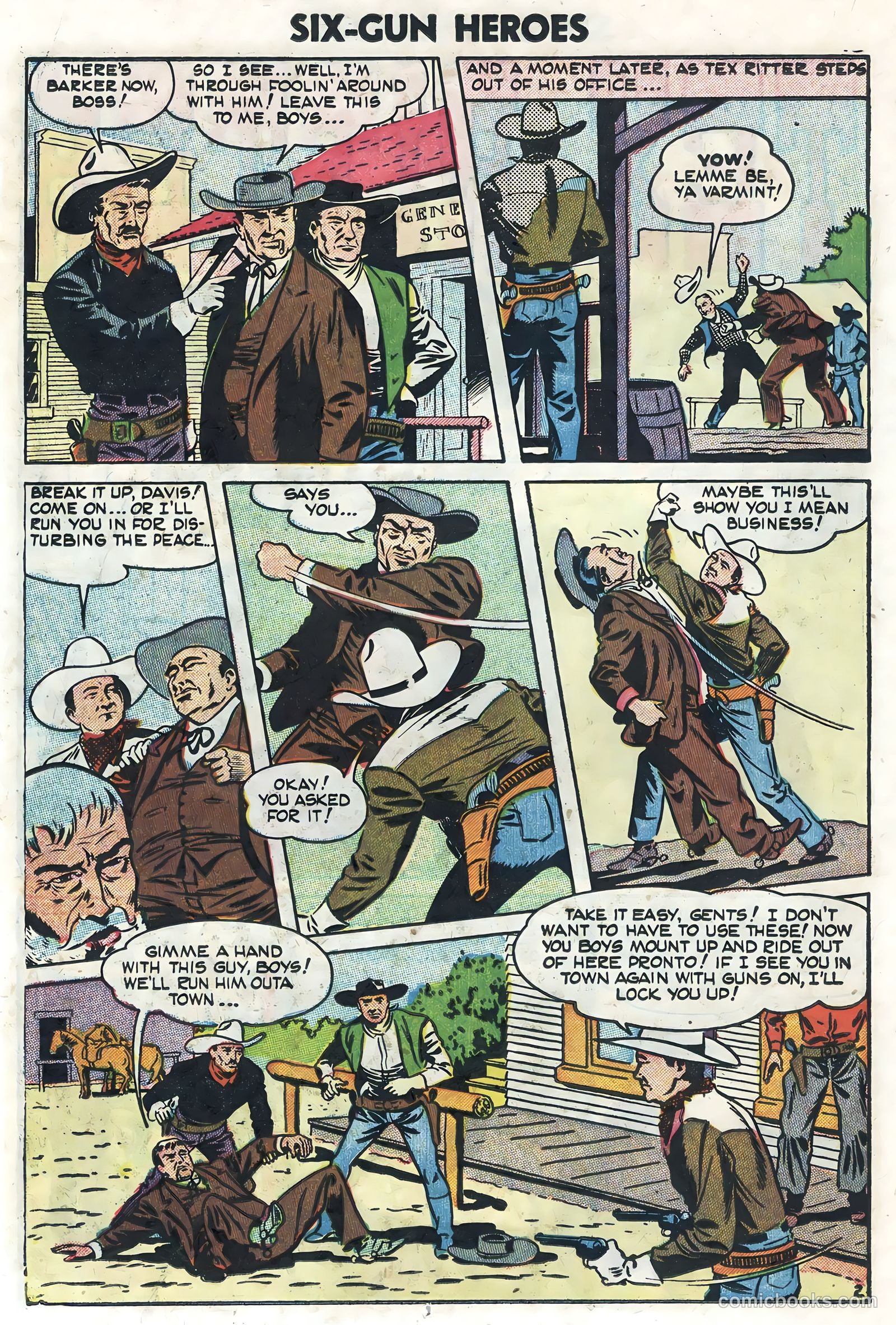 Six-Gun Heroes #32 — page 14 of 36