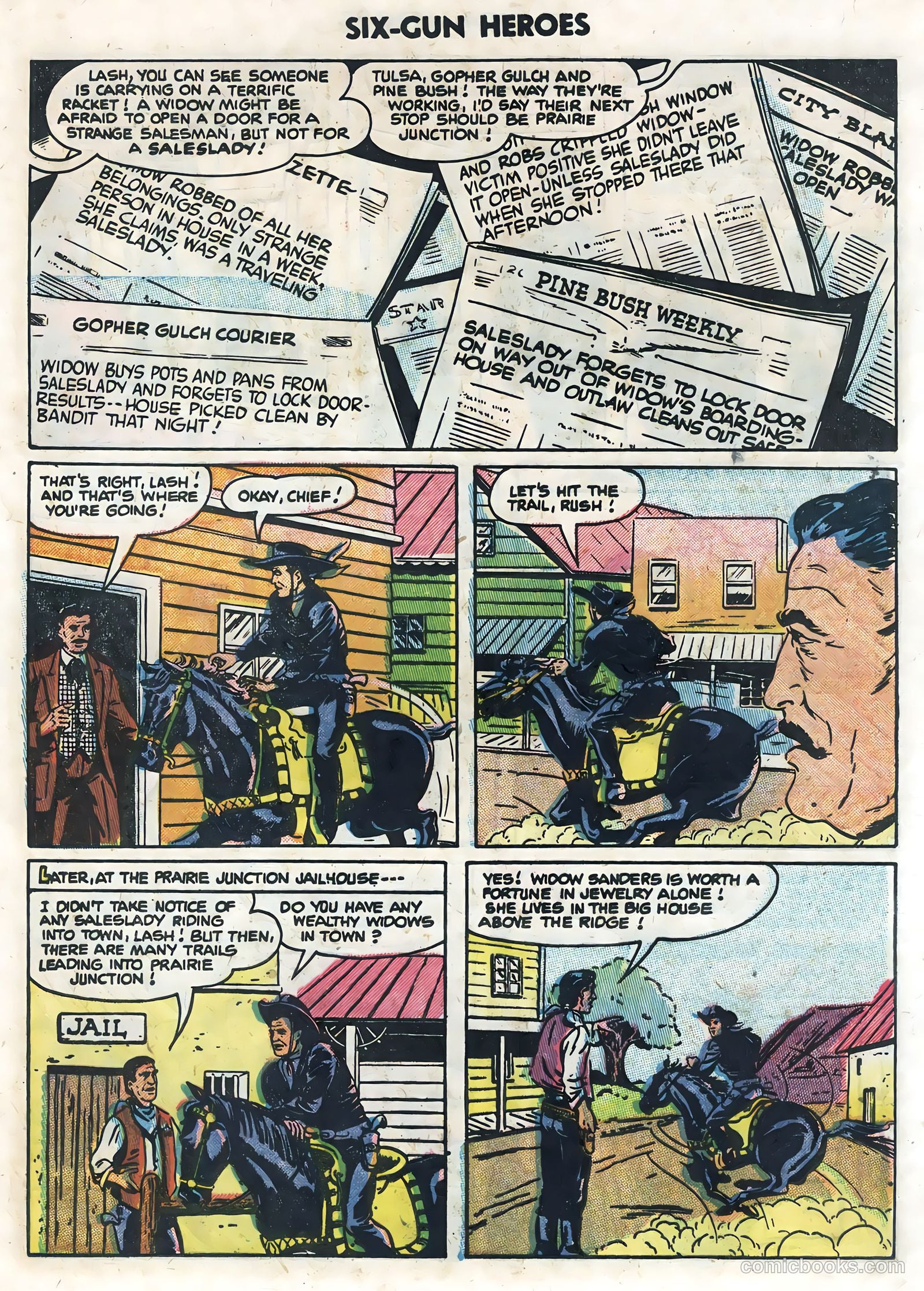 Six-Gun Heroes #32 — page 21 of 36