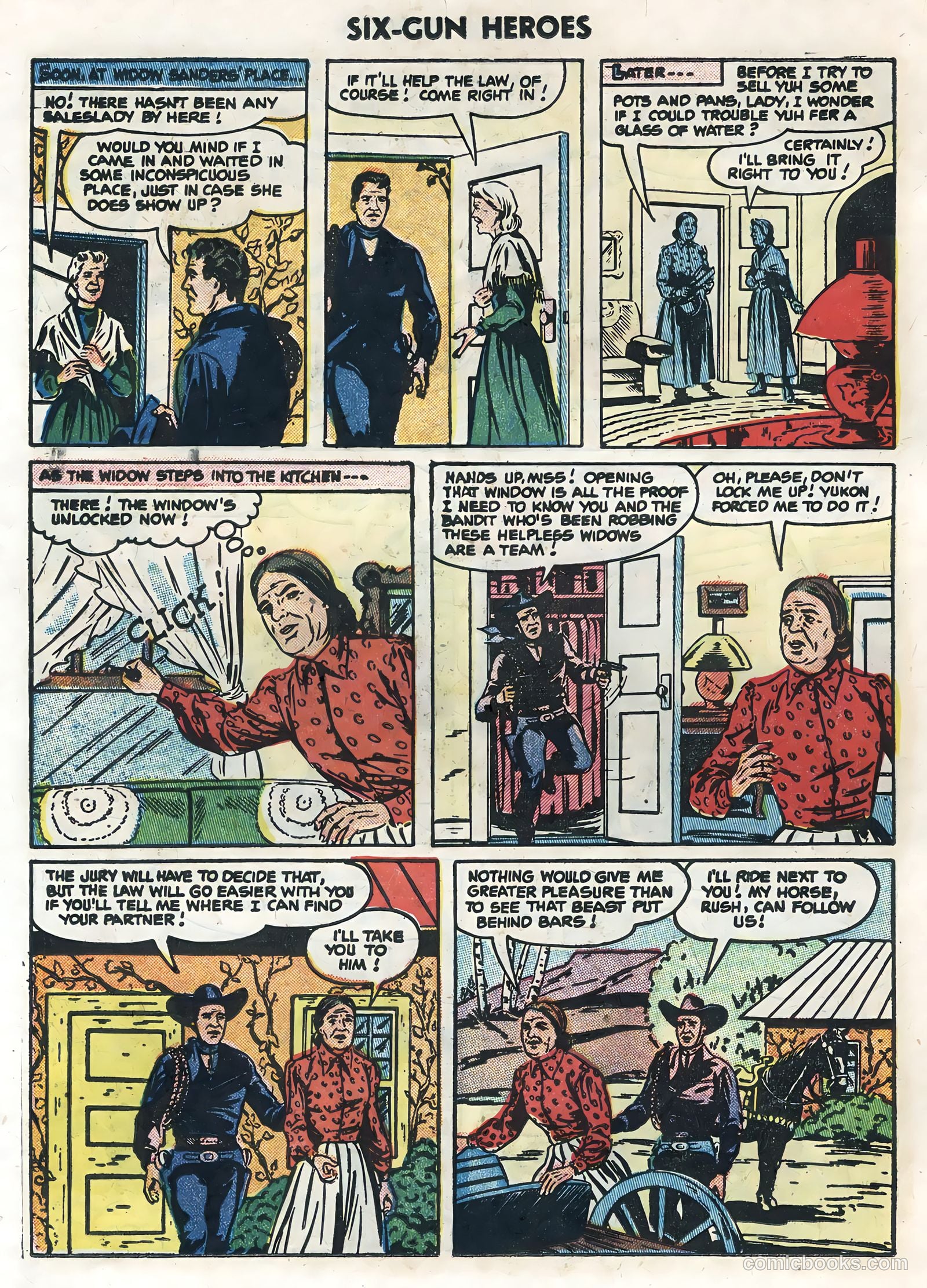 Six-Gun Heroes #32 — page 22 of 36