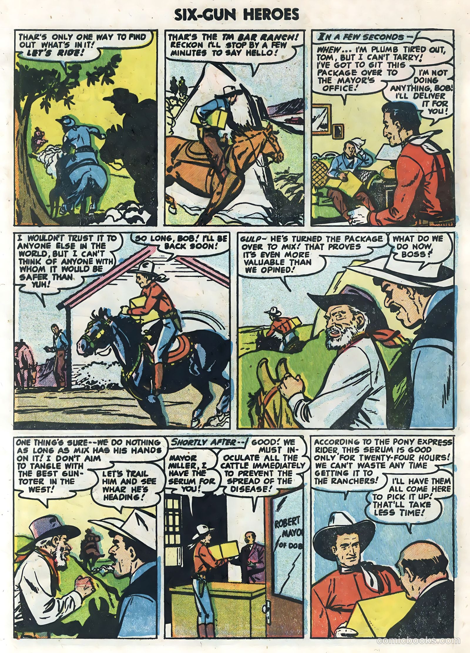 Six-Gun Heroes #32 — page 28 of 36
