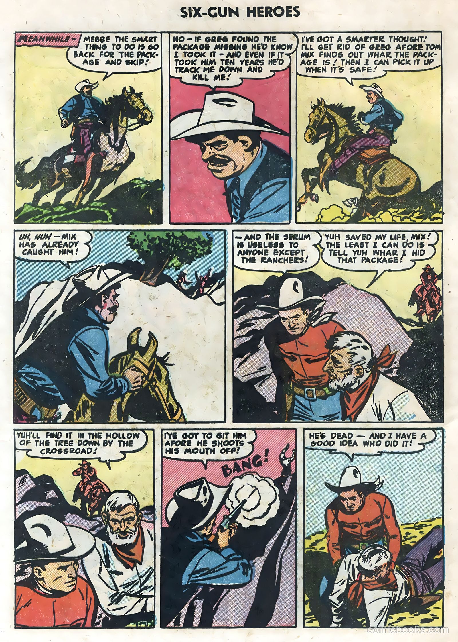 Six-Gun Heroes #32 — page 32 of 36