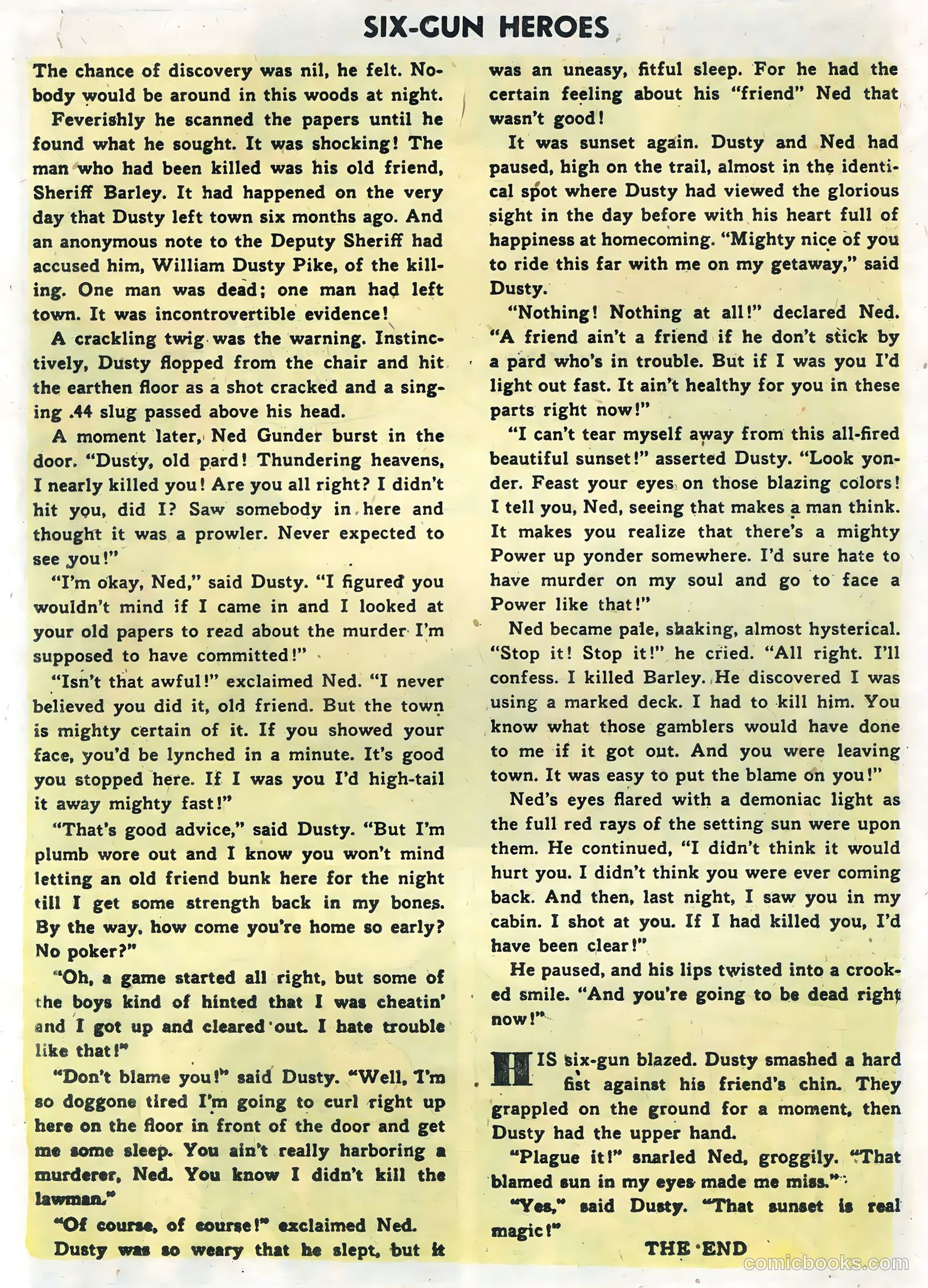 Six-Gun Heroes #33 — page 19 of 36