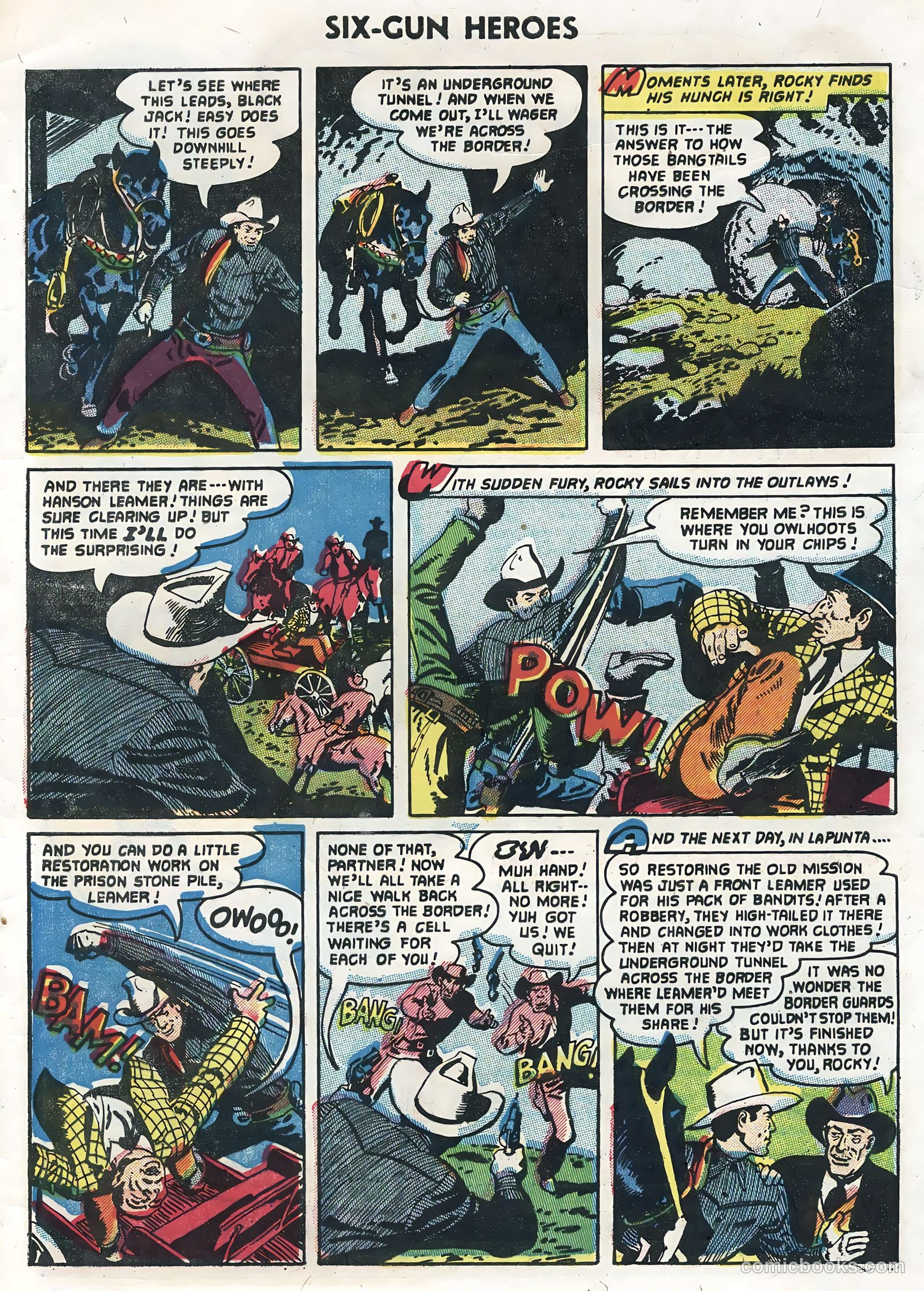Six-Gun Heroes #33 — page 33 of 36