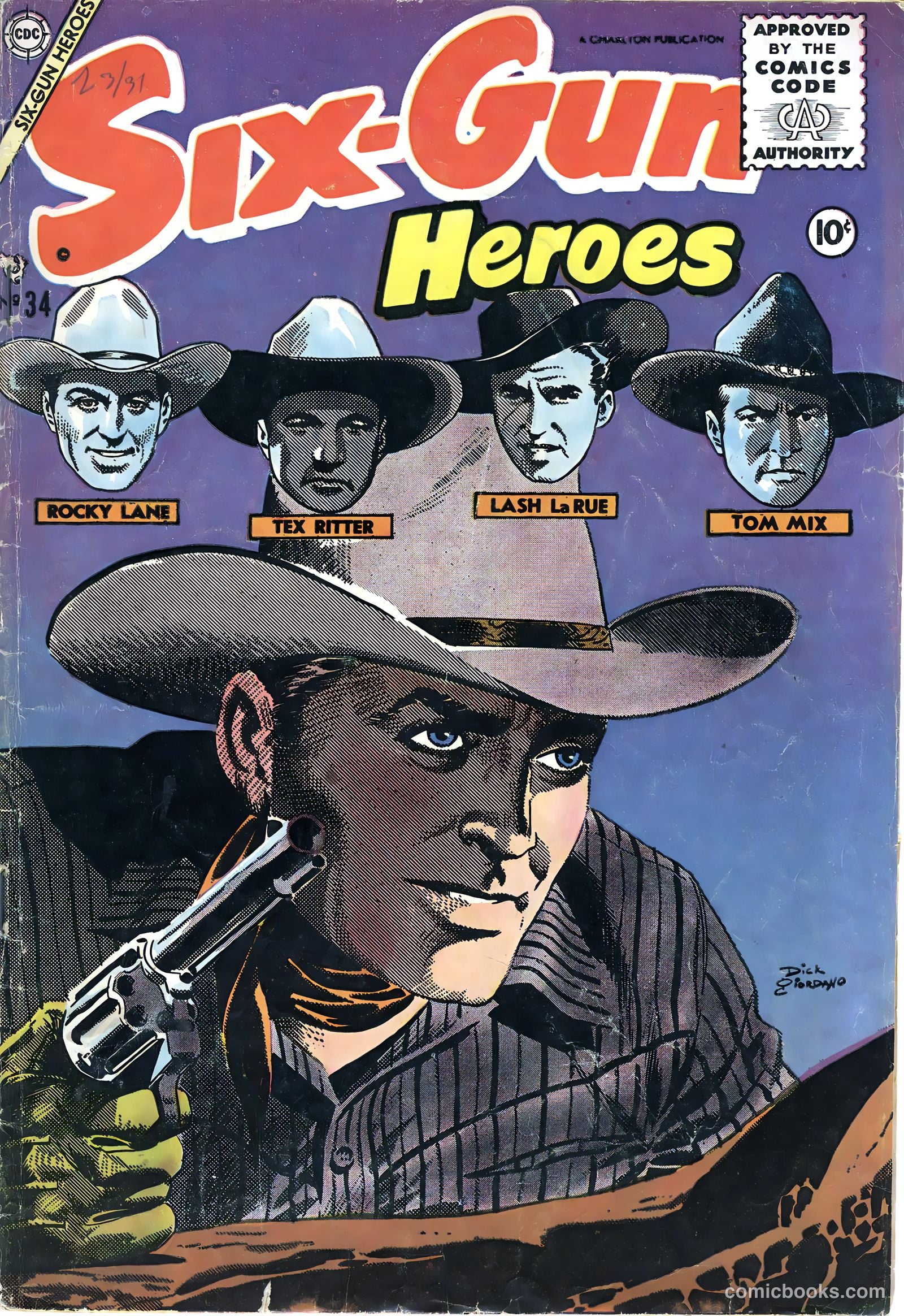 Six-Gun Heroes #34 — page 1 of 36