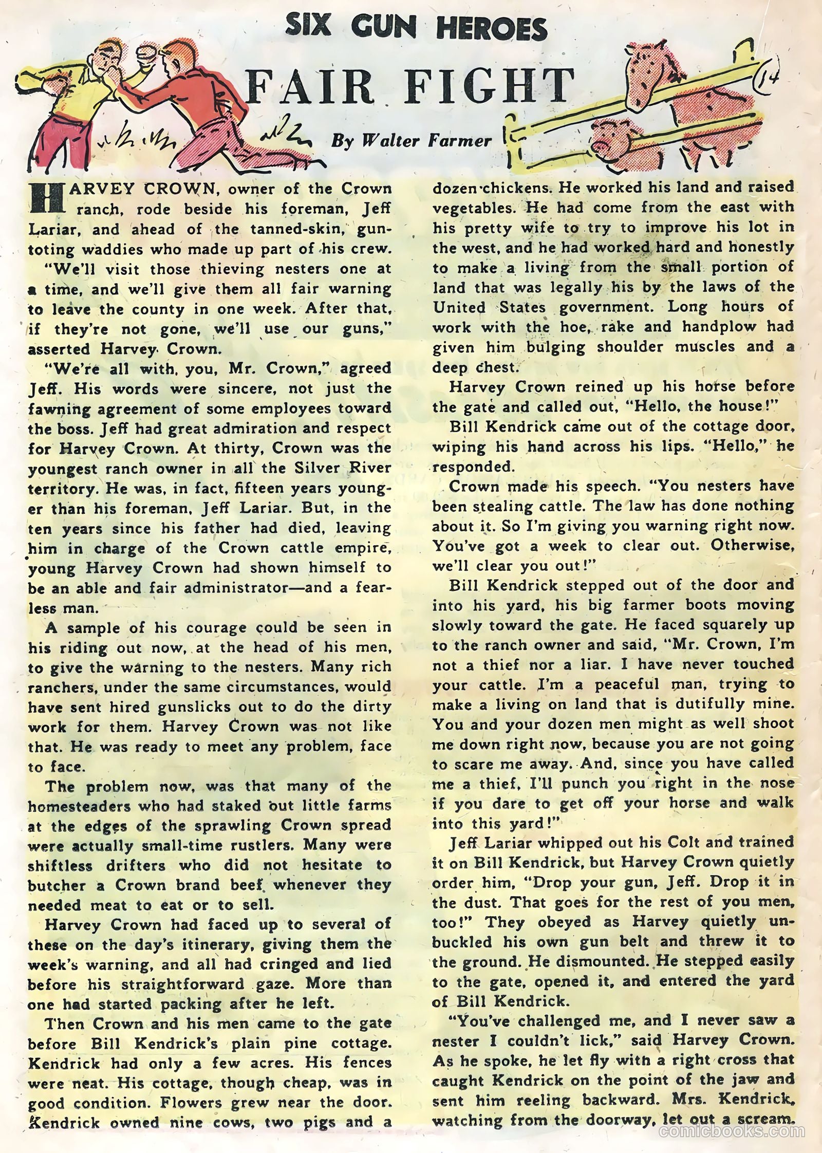 Six-Gun Heroes #34 — page 16 of 36