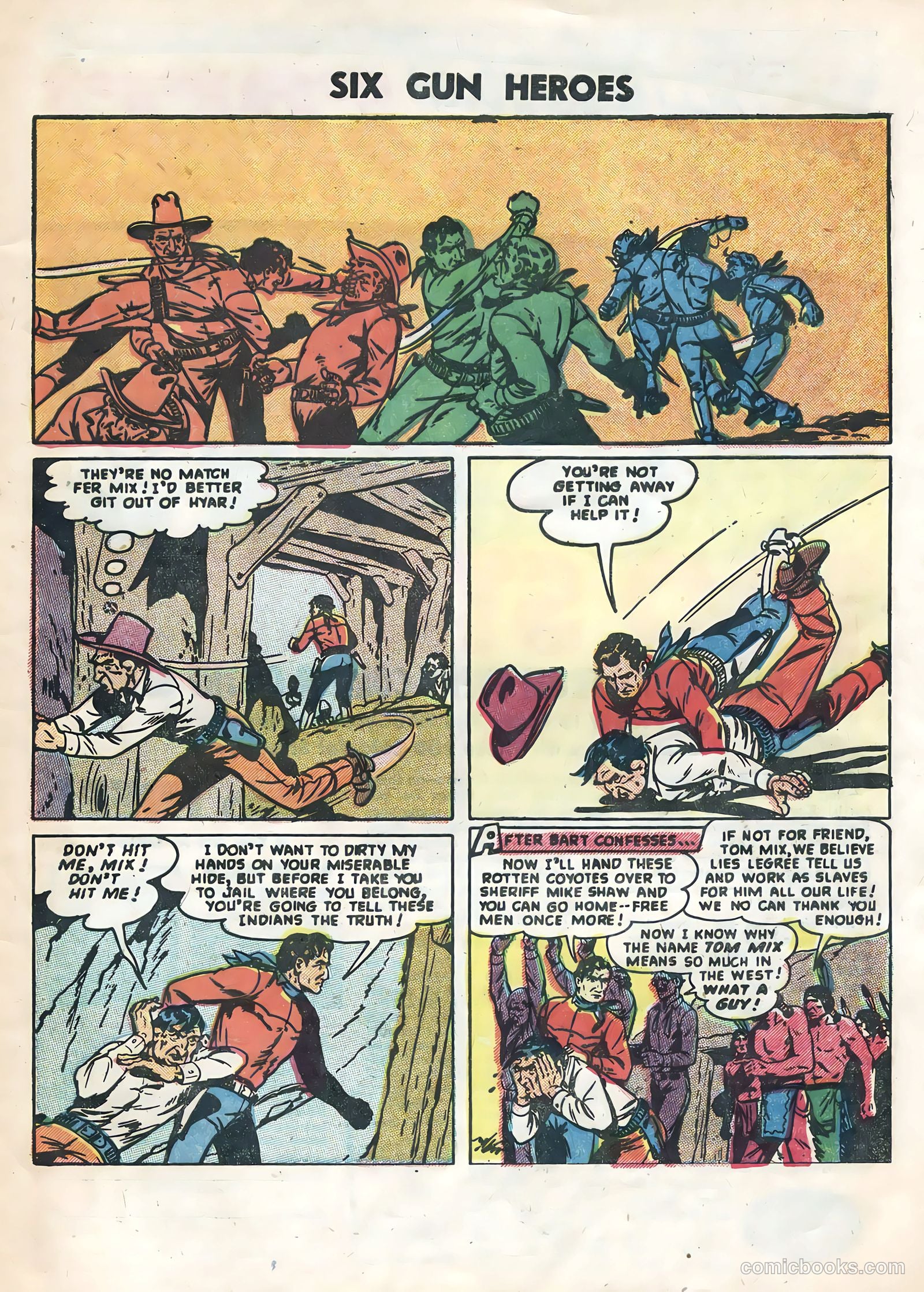 Six-Gun Heroes #34 — page 33 of 36