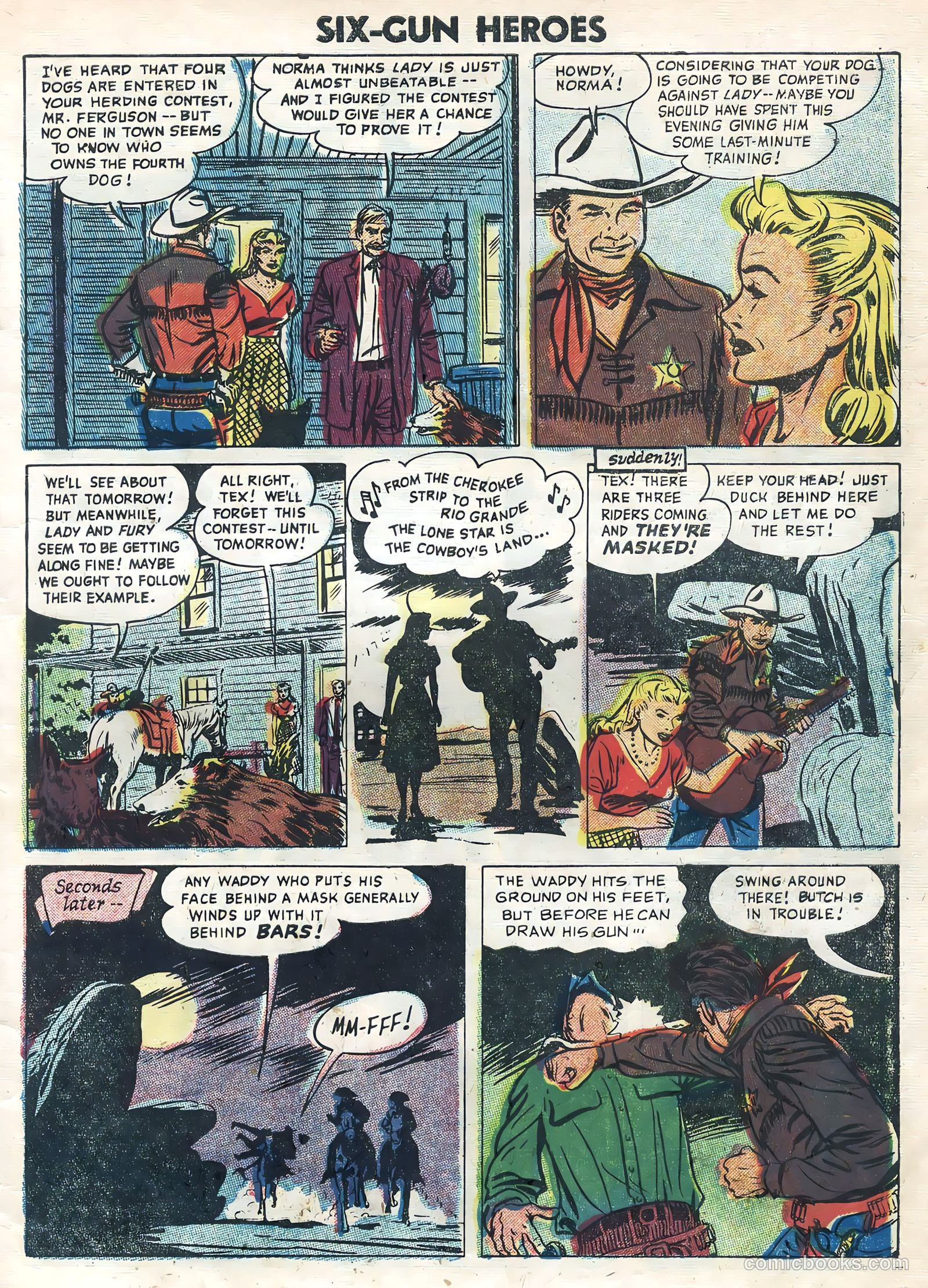 Six-Gun Heroes #35 — page 7 of 36