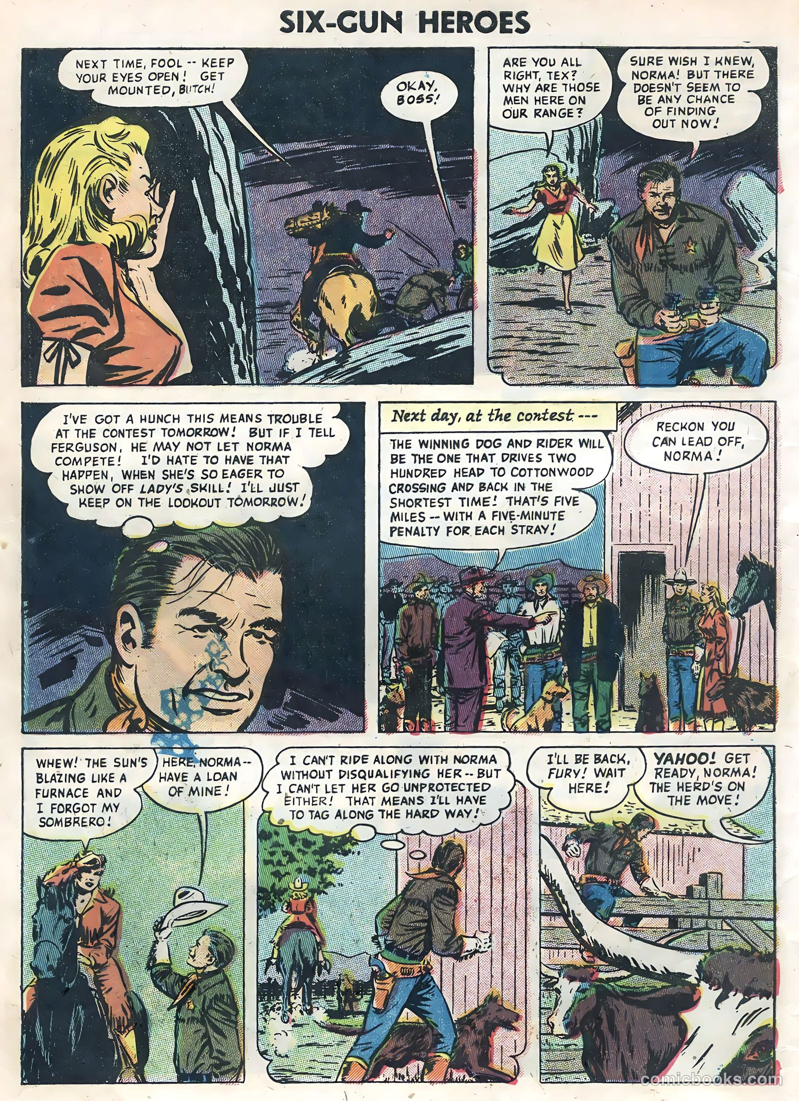 Six-Gun Heroes #35 — page 8 of 36