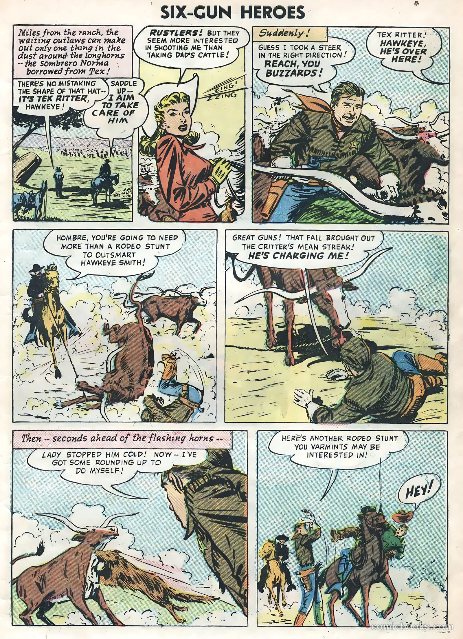Six-Gun Heroes #35 — page 9 of 36