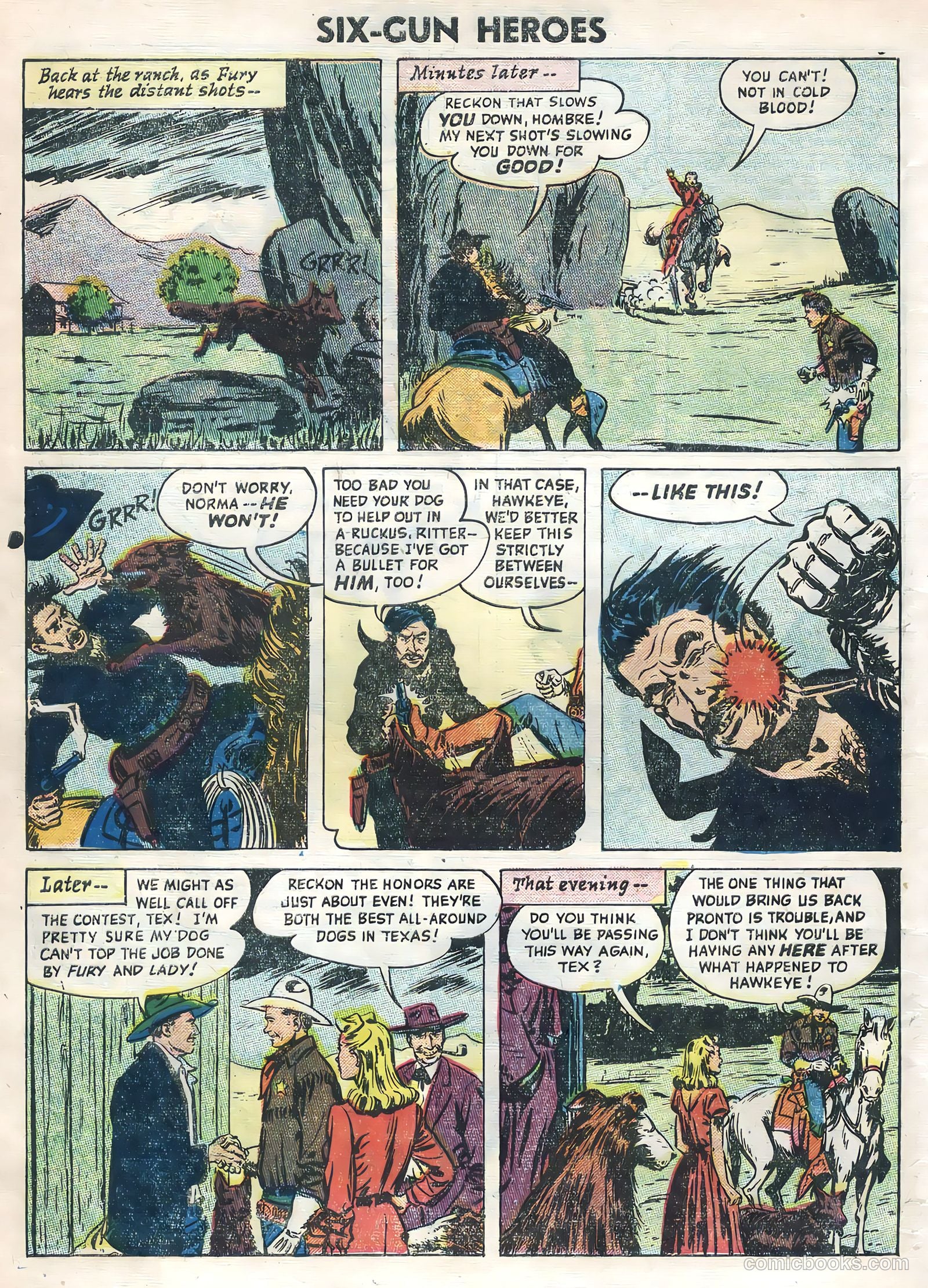 Six-Gun Heroes #35 — page 10 of 36