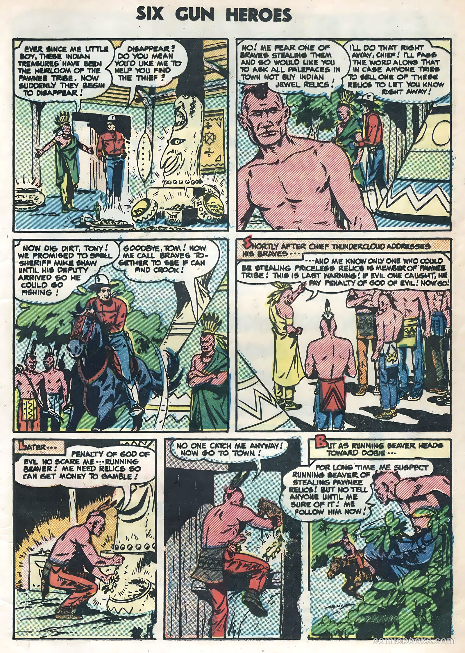 Six-Gun Heroes #35 — page 21 of 36