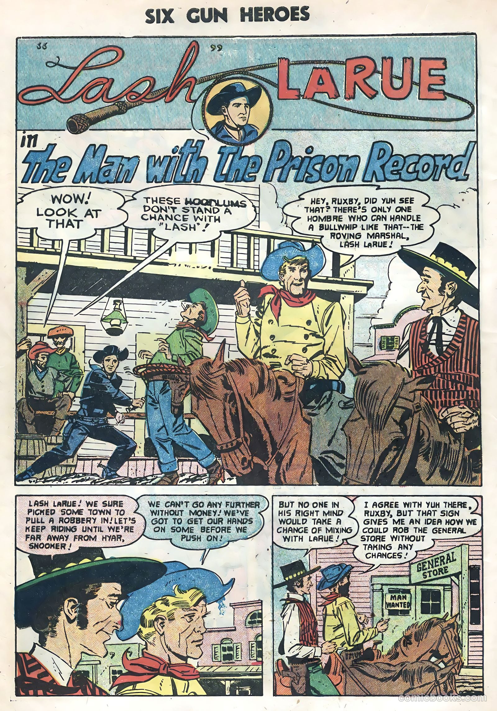 Six-Gun Heroes #35 — page 28 of 36