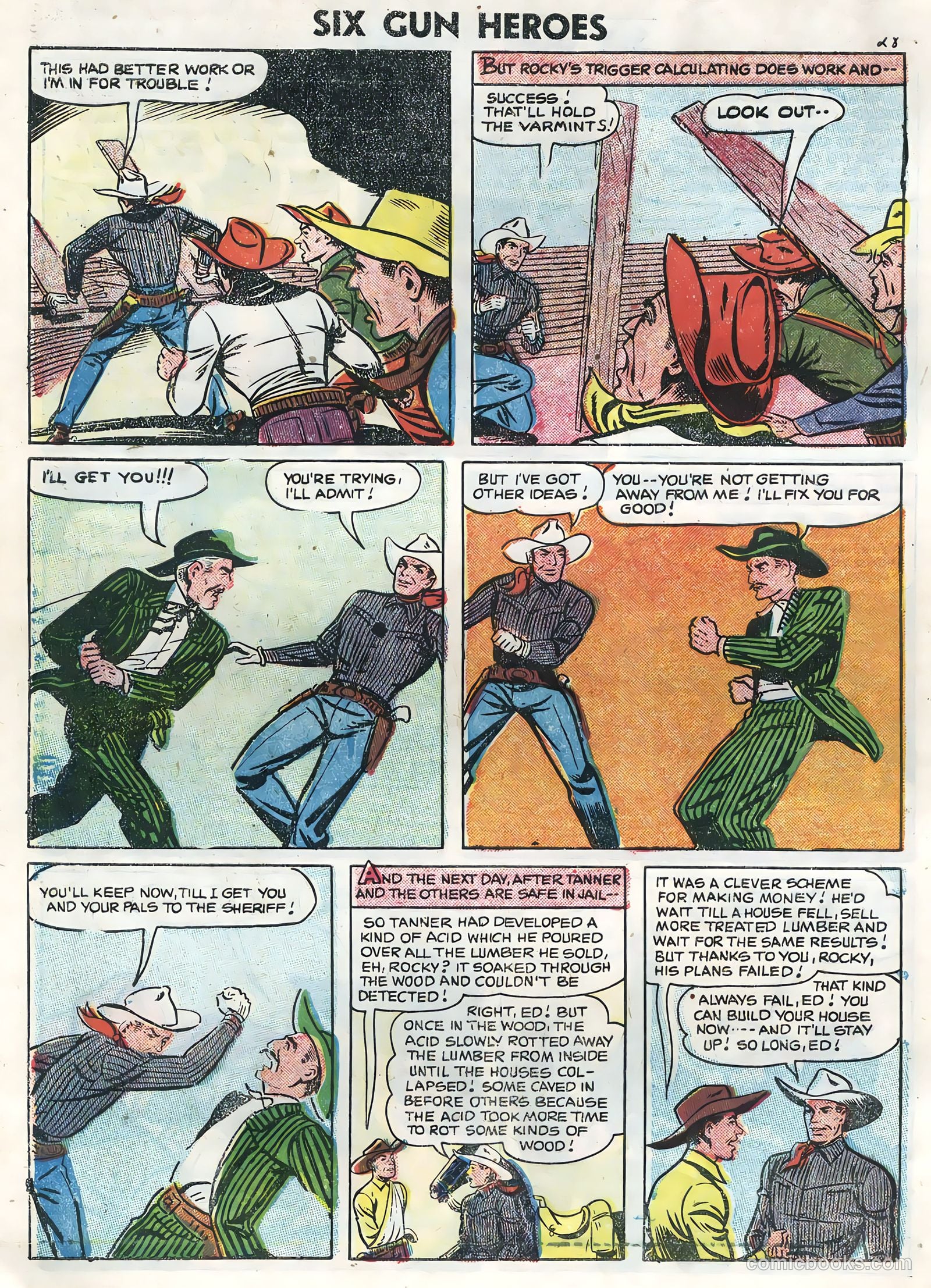 Six-Gun Heroes #36 — page 30 of 36