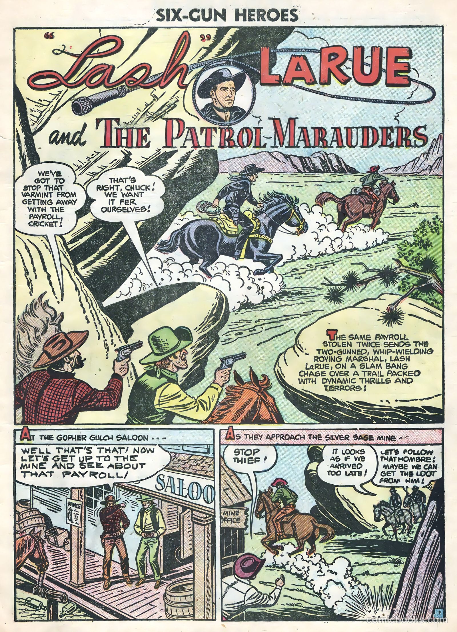 Six-Gun Heroes #37 — page 3 of 36