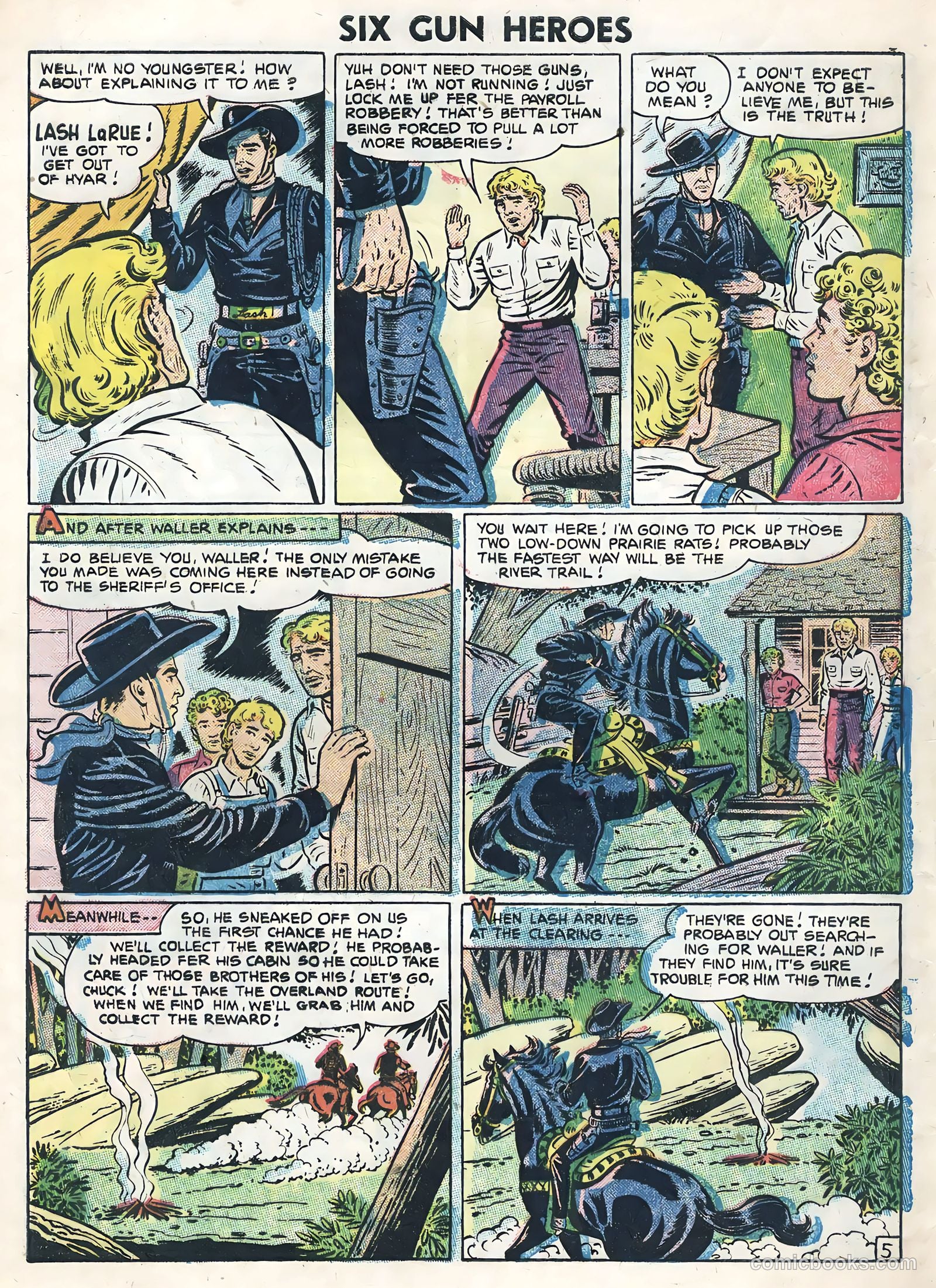 Six-Gun Heroes #37 — page 8 of 36