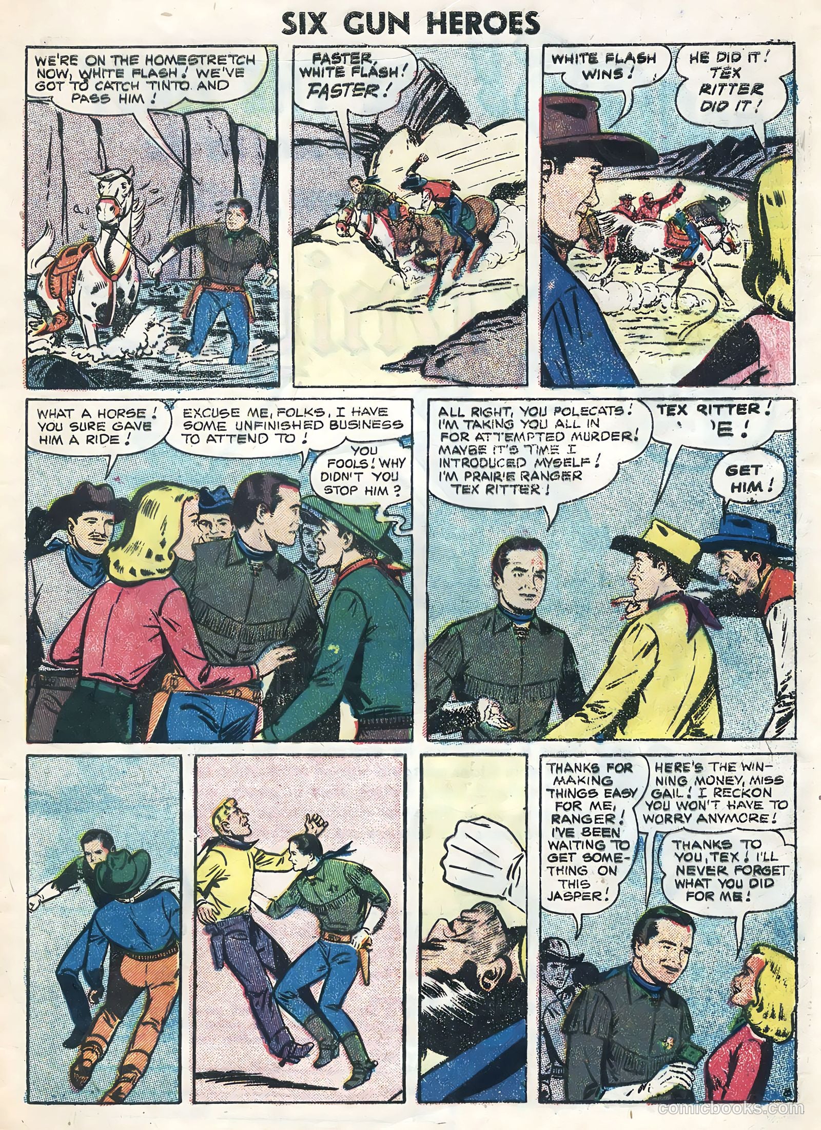 Six-Gun Heroes #37 — page 33 of 36
