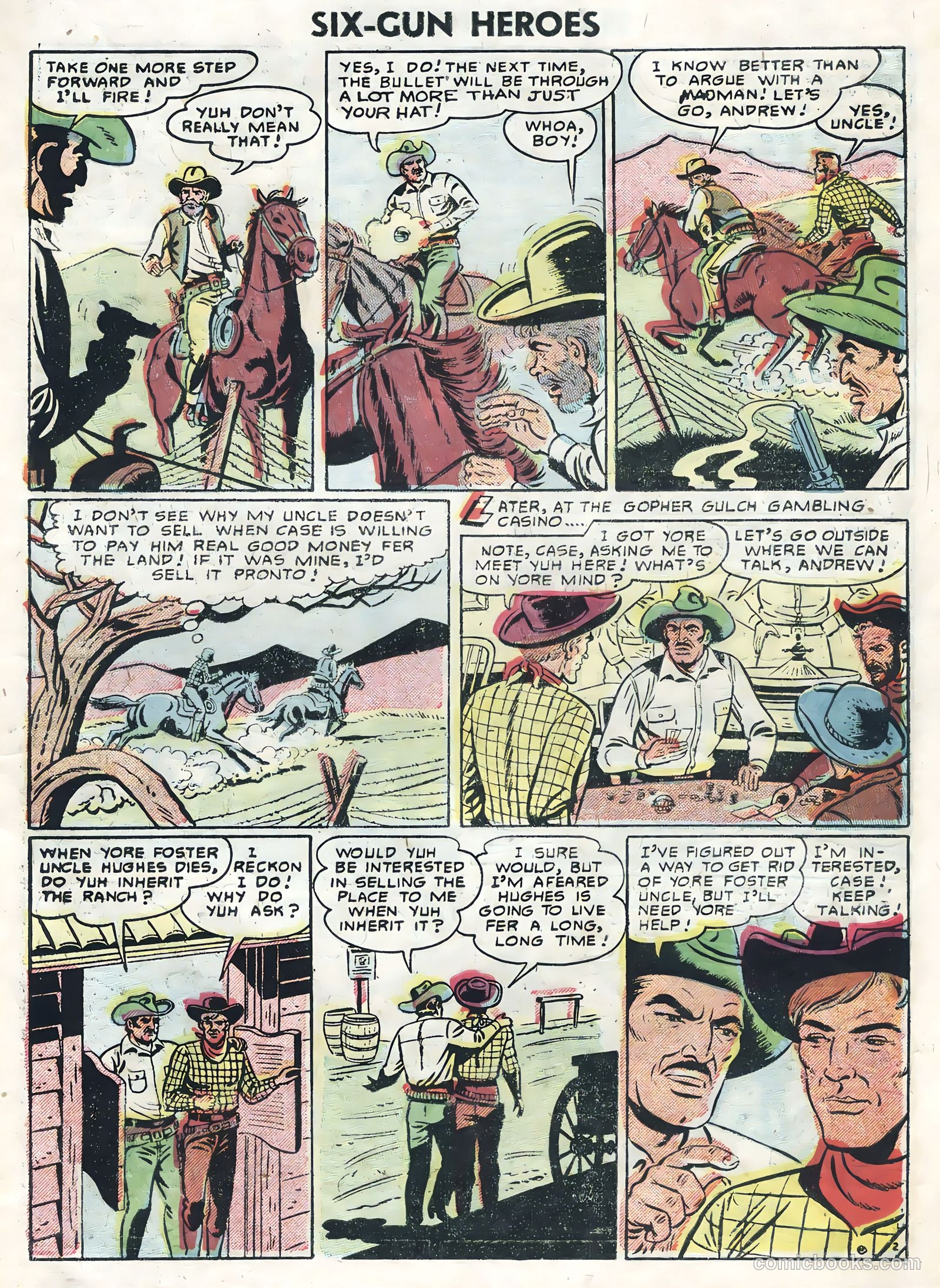 Six-Gun Heroes #38 — page 27 of 36