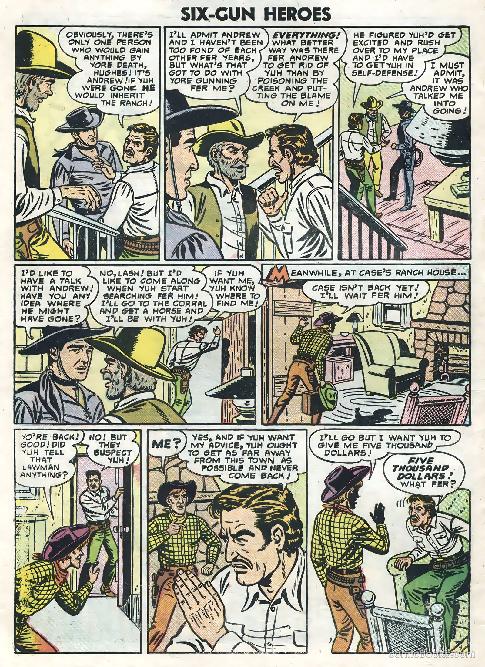 Six-Gun Heroes #38 — page 30 of 36