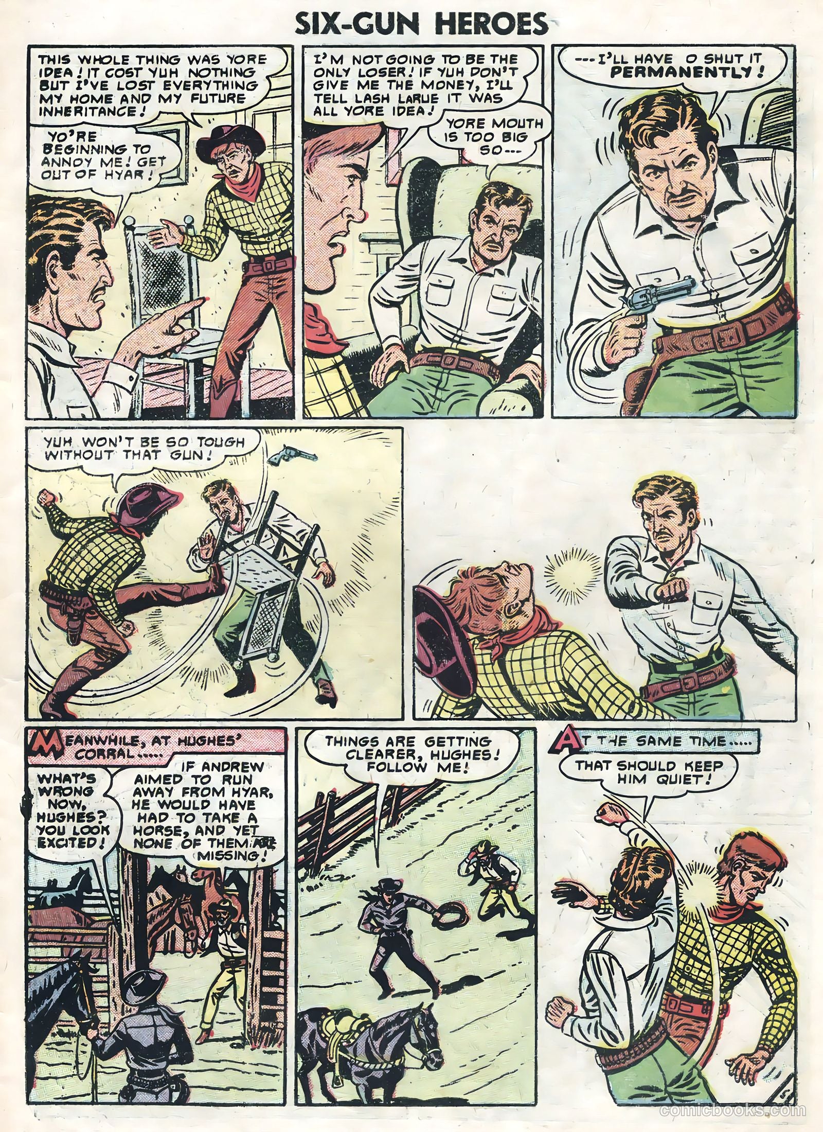 Six-Gun Heroes #38 — page 31 of 36