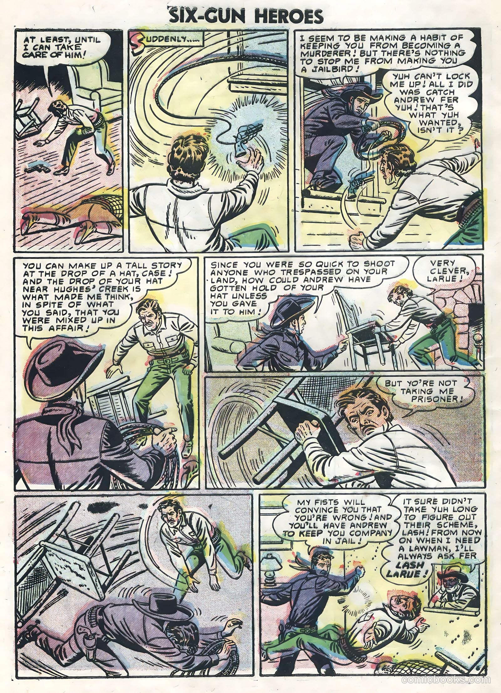 Six-Gun Heroes #38 — page 32 of 36