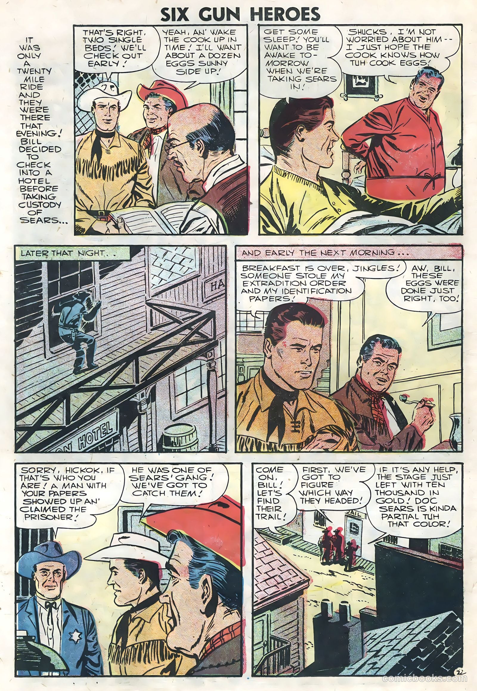 Six-Gun Heroes #39 — page 22 of 36