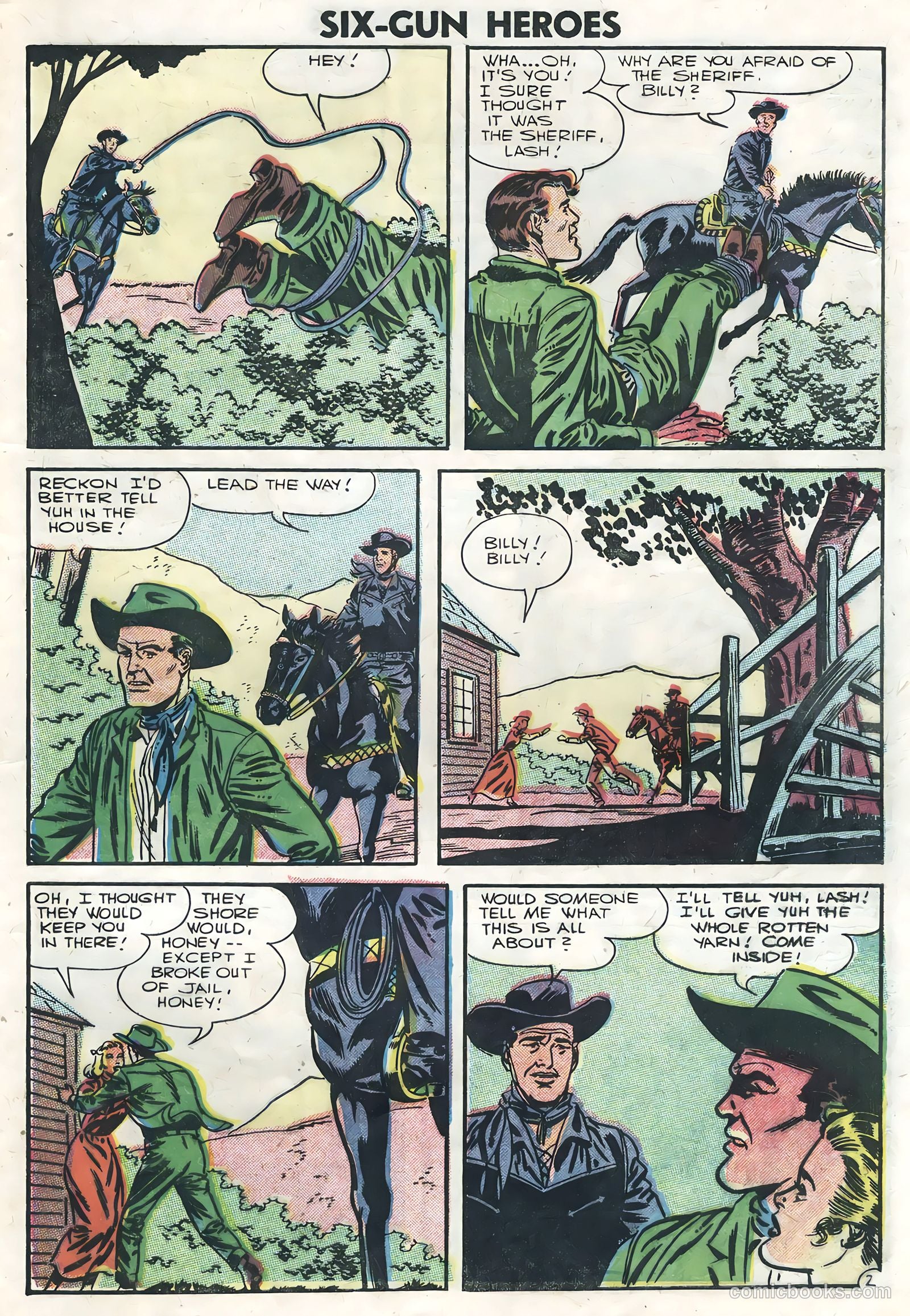 Six-Gun Heroes #39 — page 29 of 36