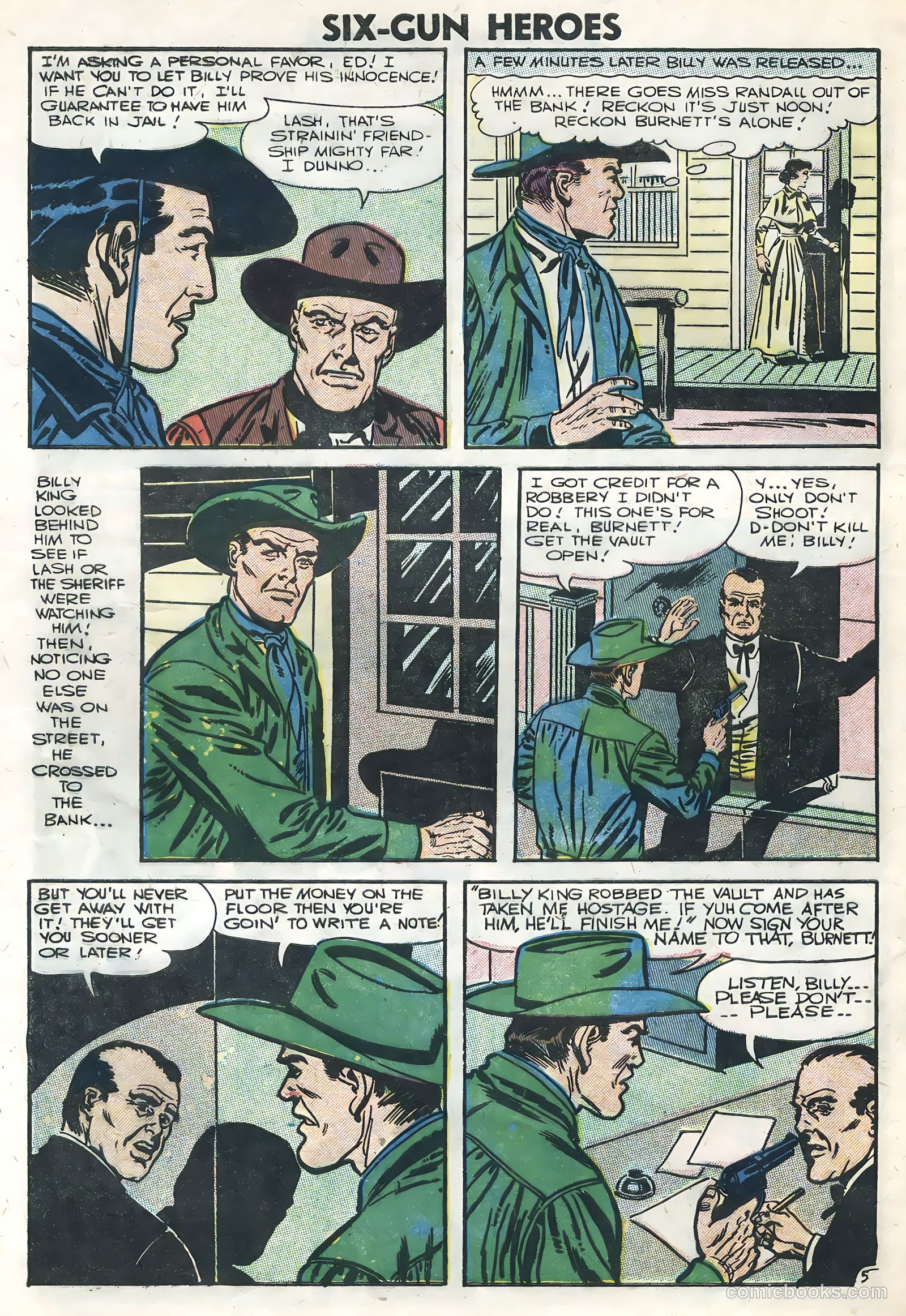 Six-Gun Heroes #39 — page 32 of 36