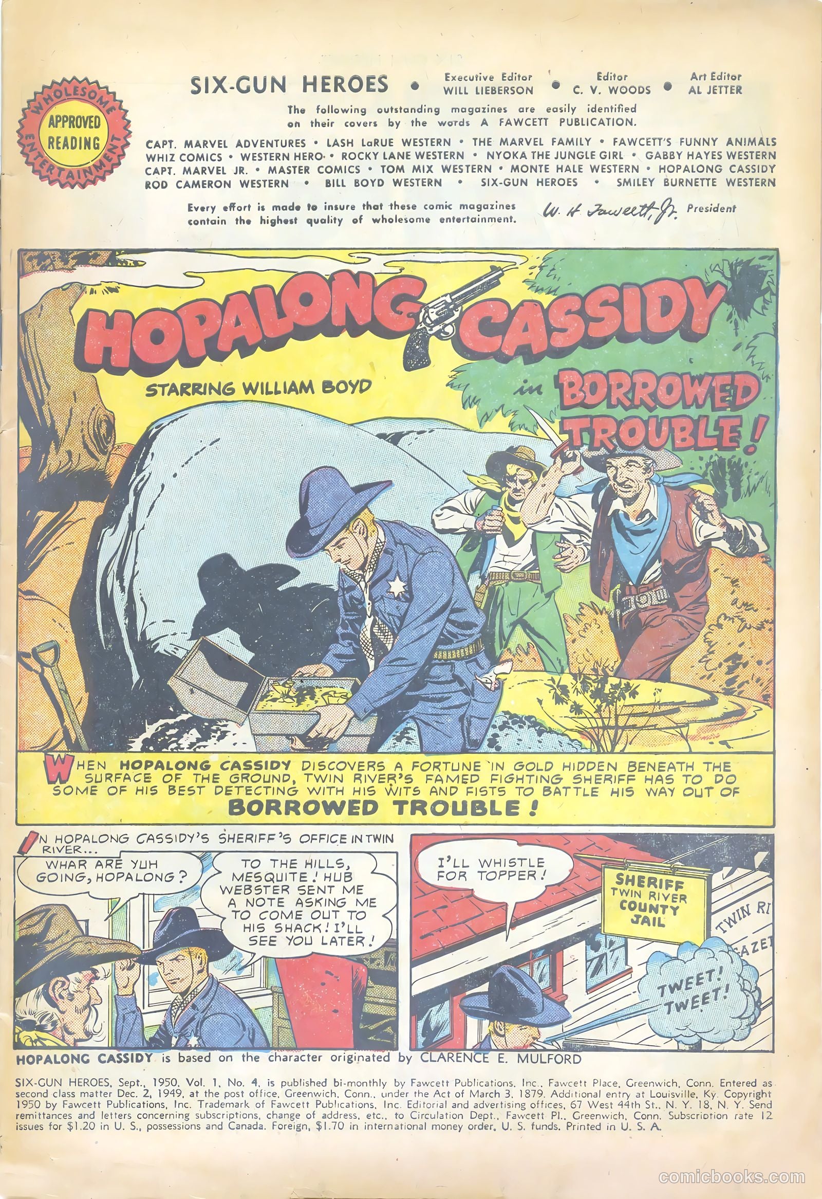 Six-Gun Heroes #4 — page 3 of 36