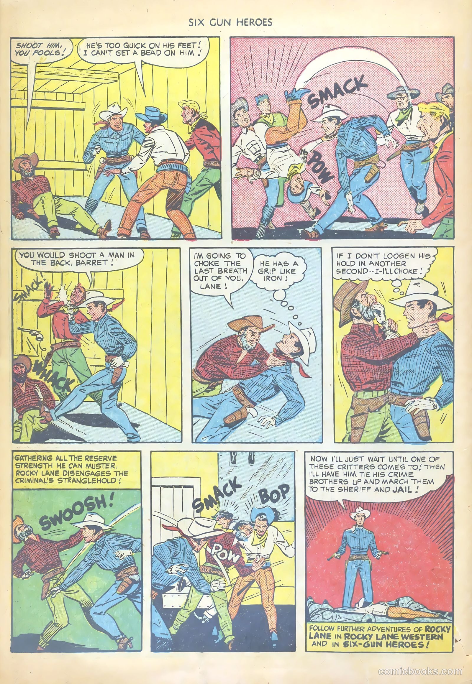 Six-Gun Heroes #4 — page 34 of 36