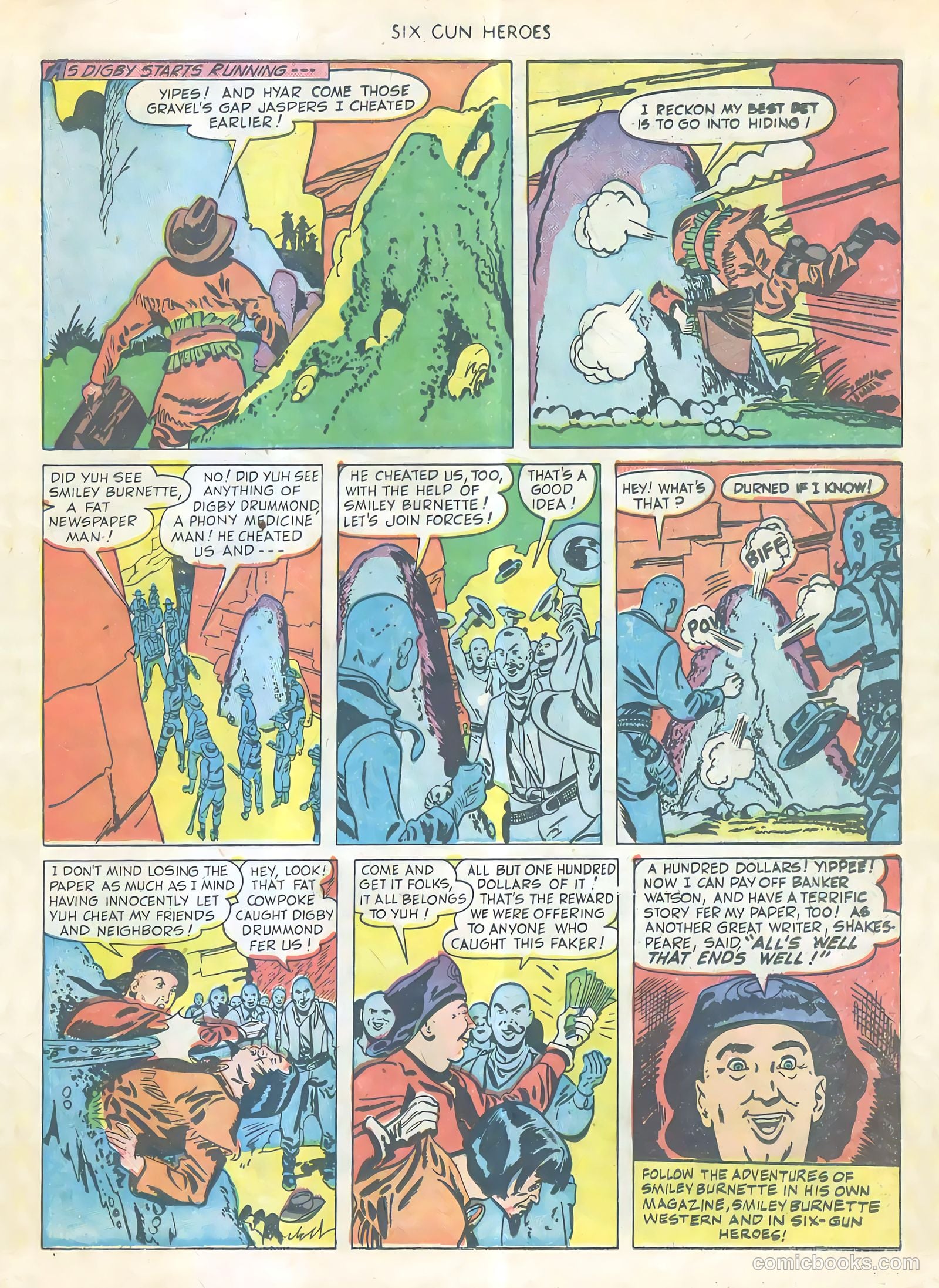 Six-Gun Heroes #4 — page 22 of 34