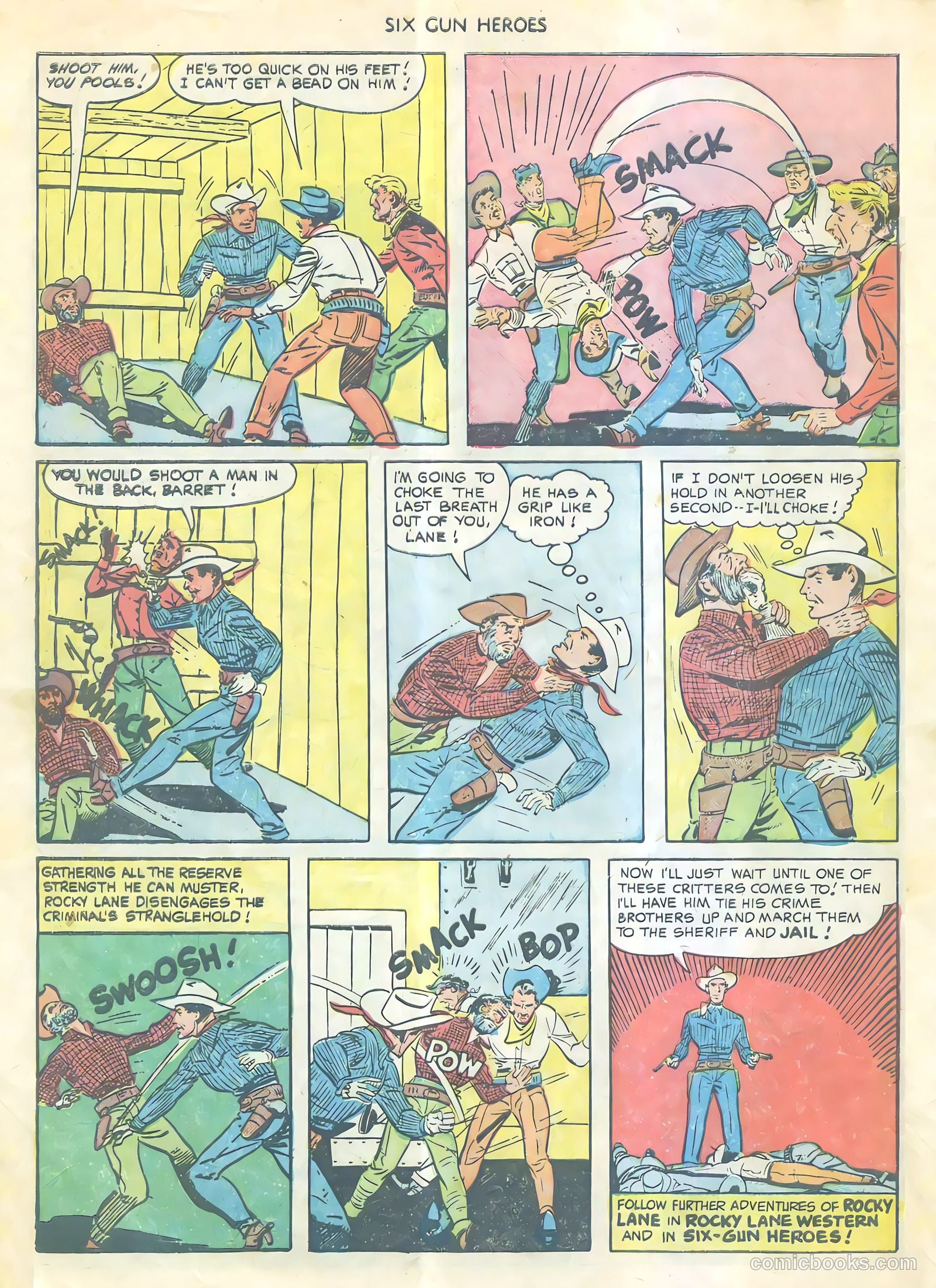 Six-Gun Heroes #4 — page 33 of 34