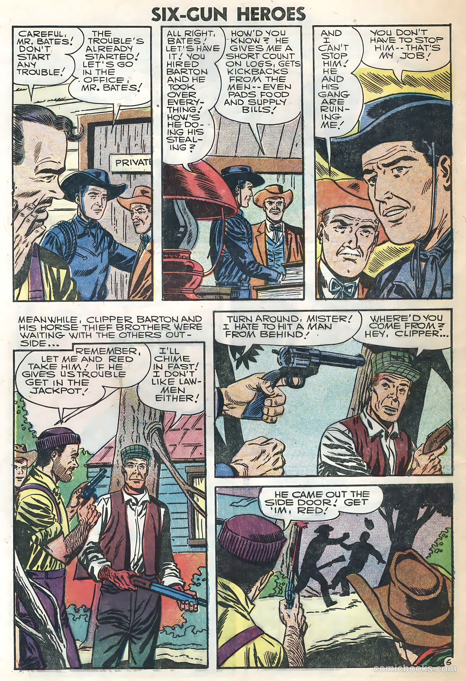 Six-Gun Heroes #40 — page 32 of 36