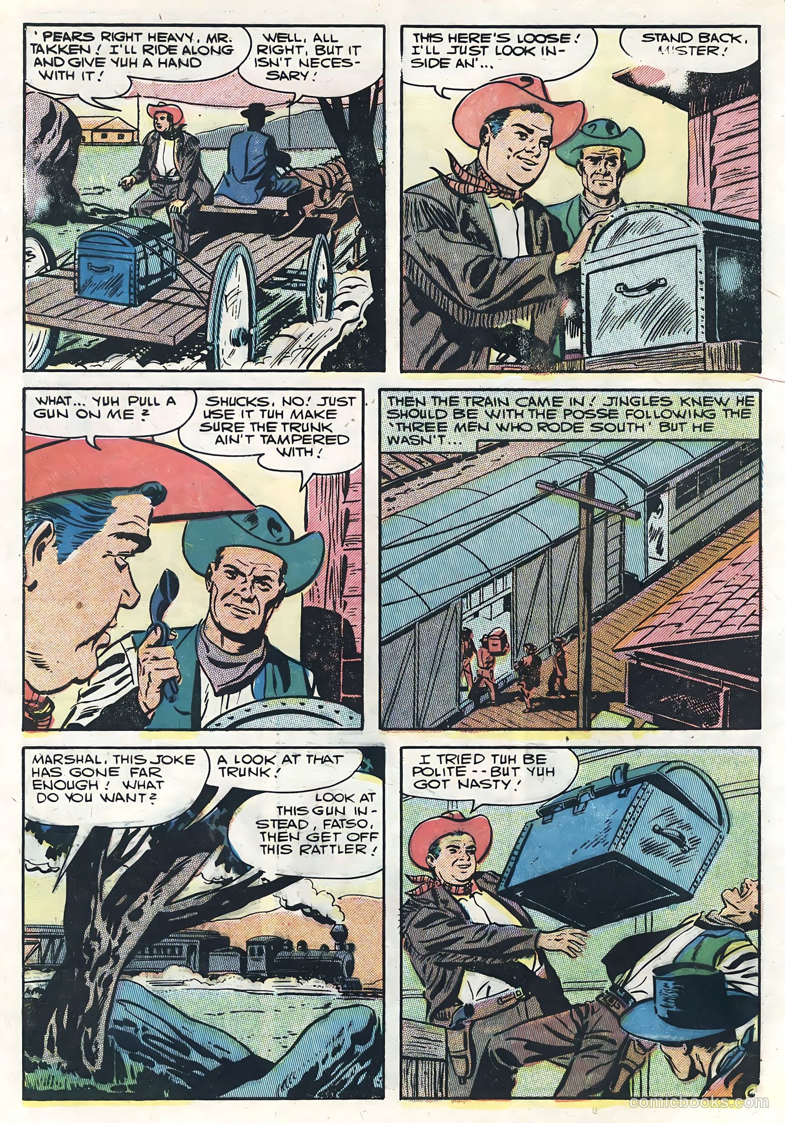 Six-Gun Heroes #42 — page 8 of 36