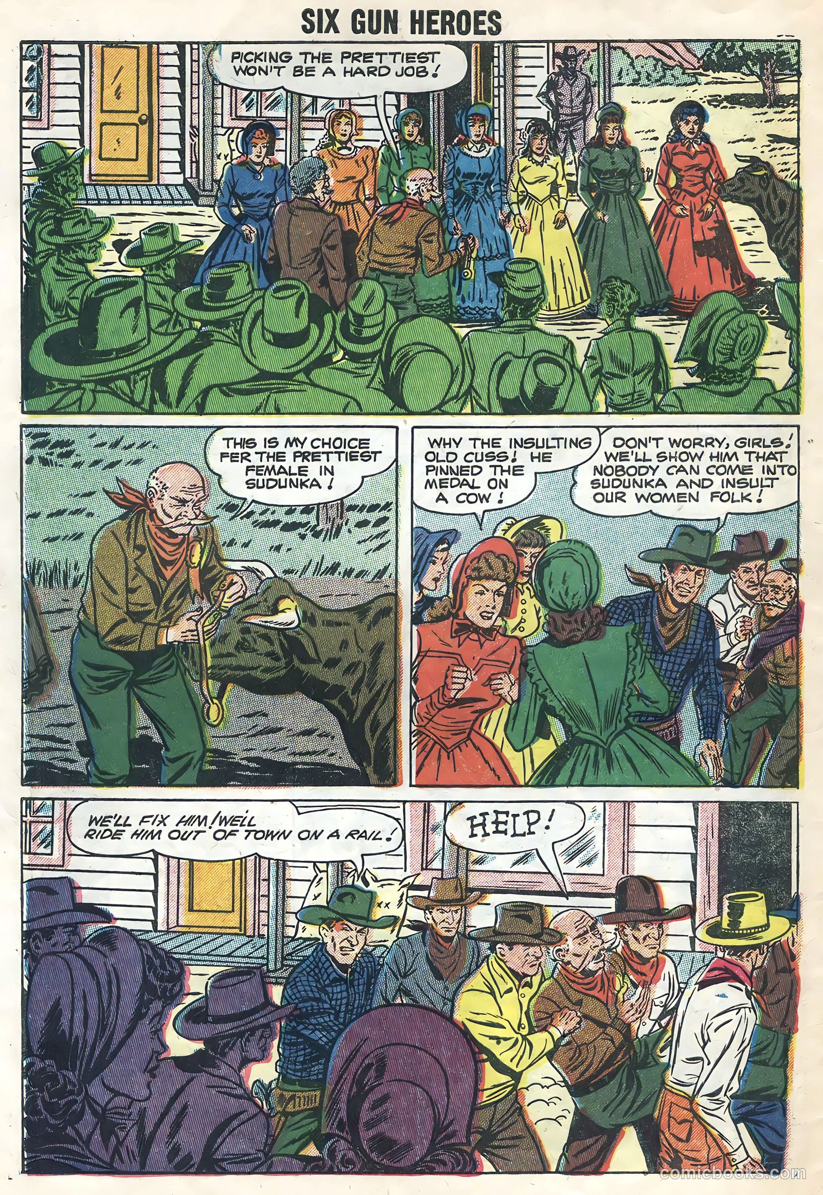 Six-Gun Heroes #43 — page 32 of 36