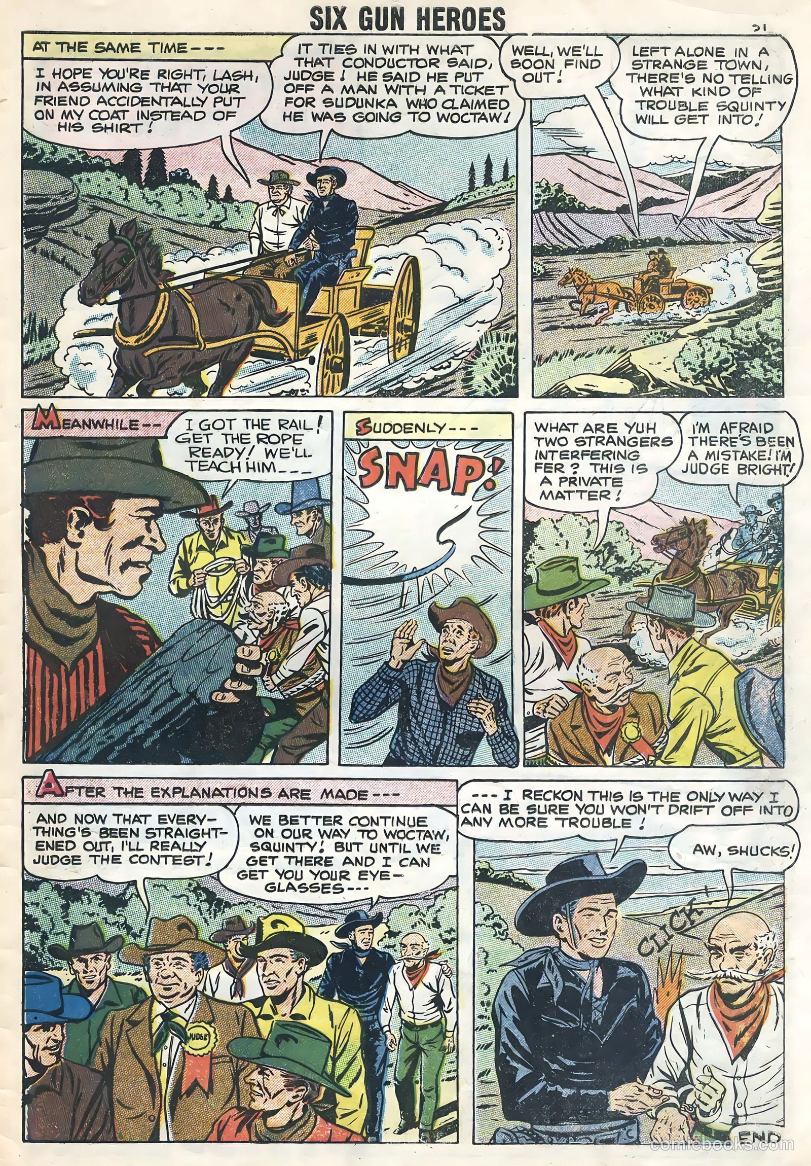 Six-Gun Heroes #43 — page 33 of 36
