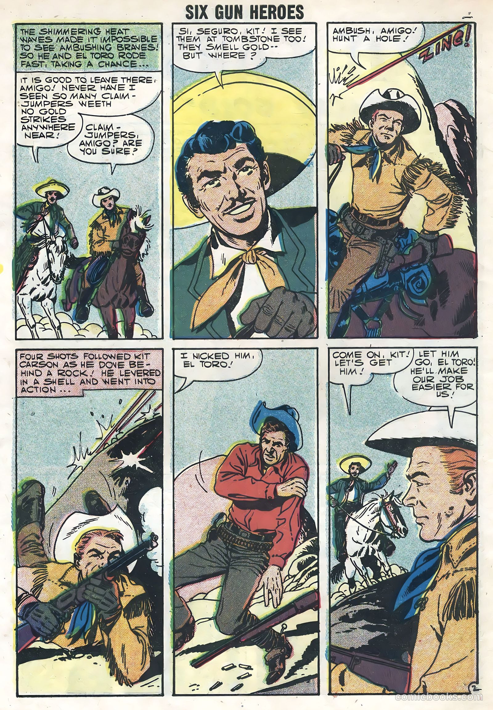Six-Gun Heroes #44 — page 4 of 36