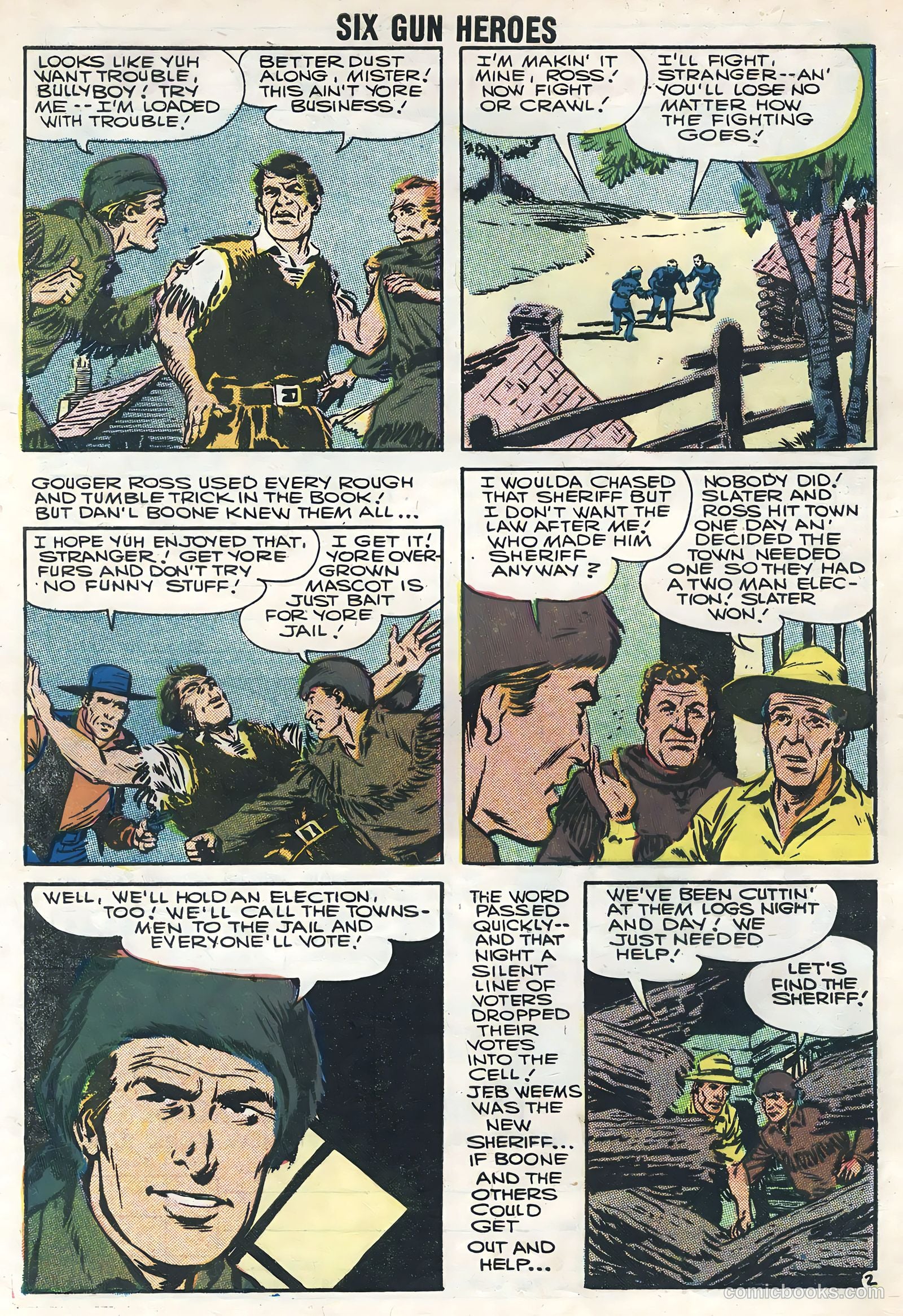 Six-Gun Heroes #44 — page 32 of 36