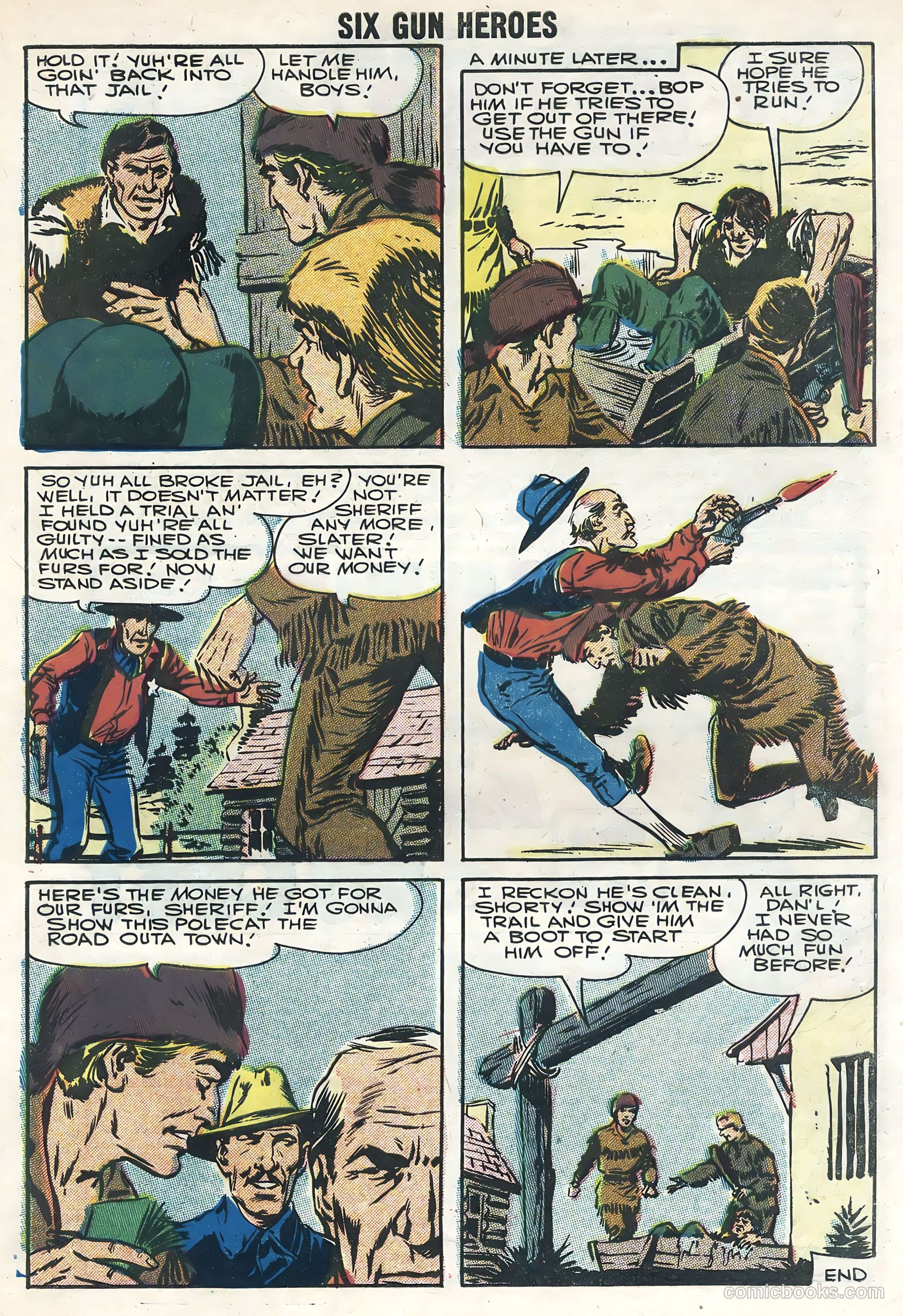 Six-Gun Heroes #44 — page 33 of 36