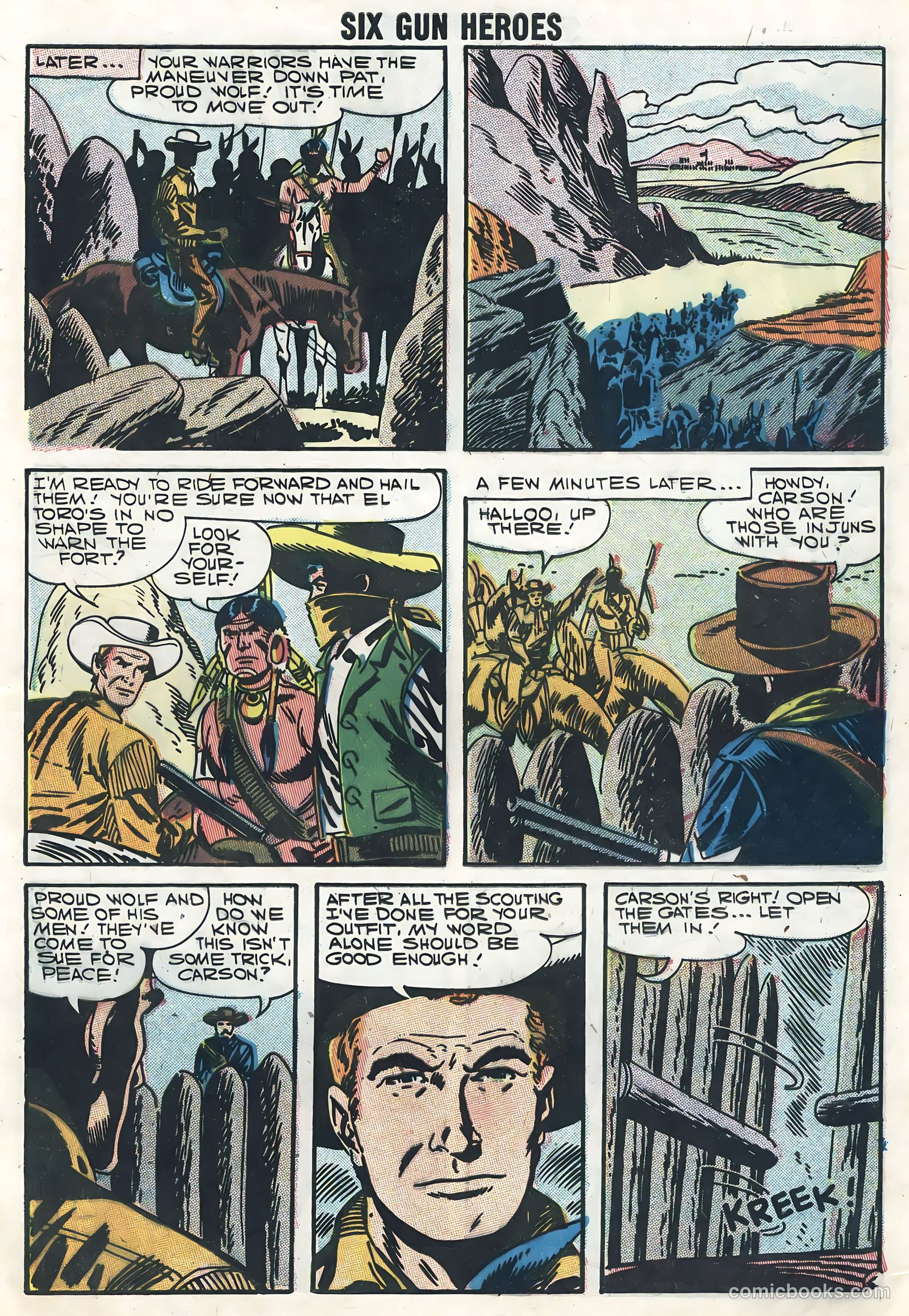 Six-Gun Heroes #45 — page 9 of 36