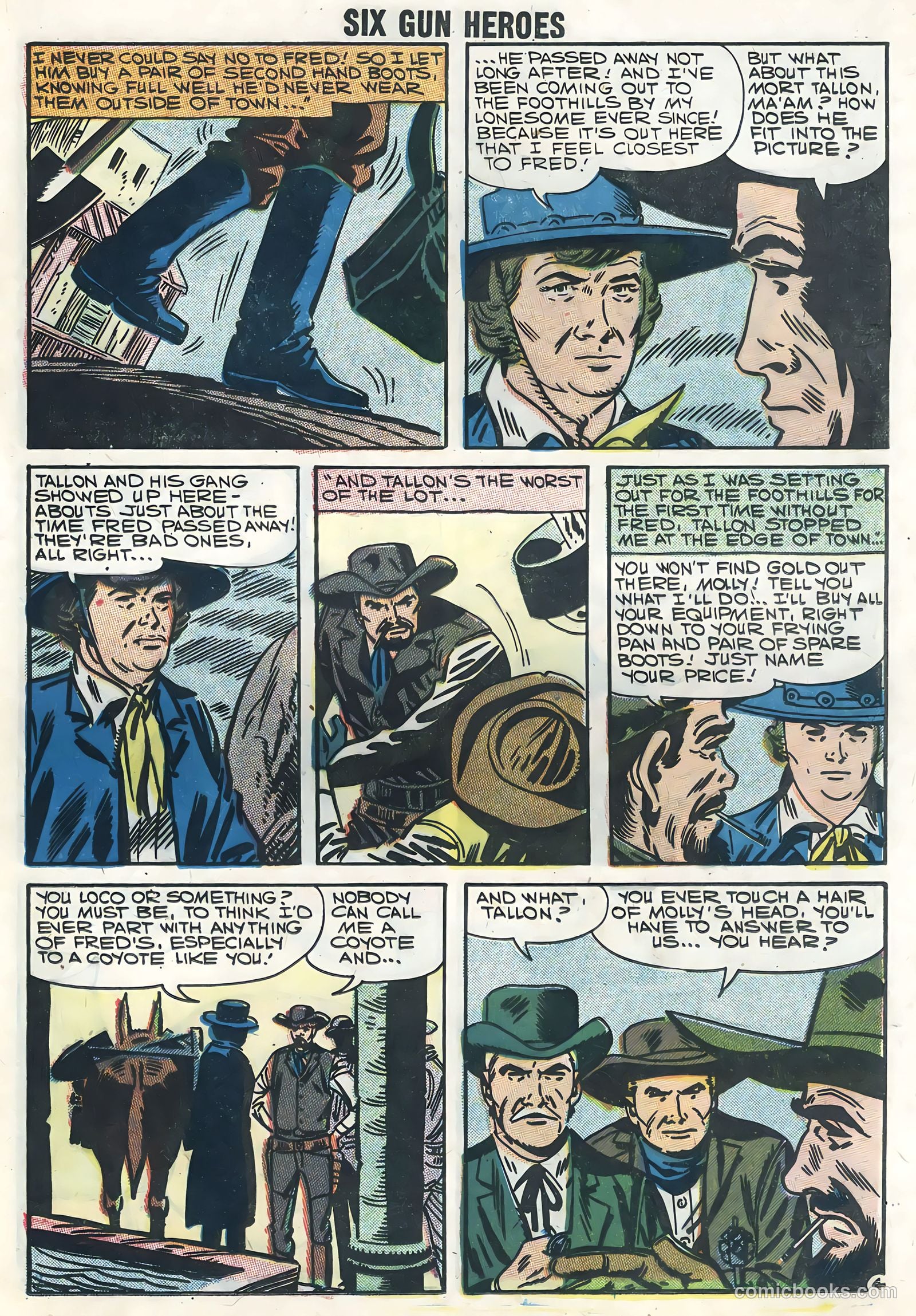 Six-Gun Heroes #45 — page 25 of 36
