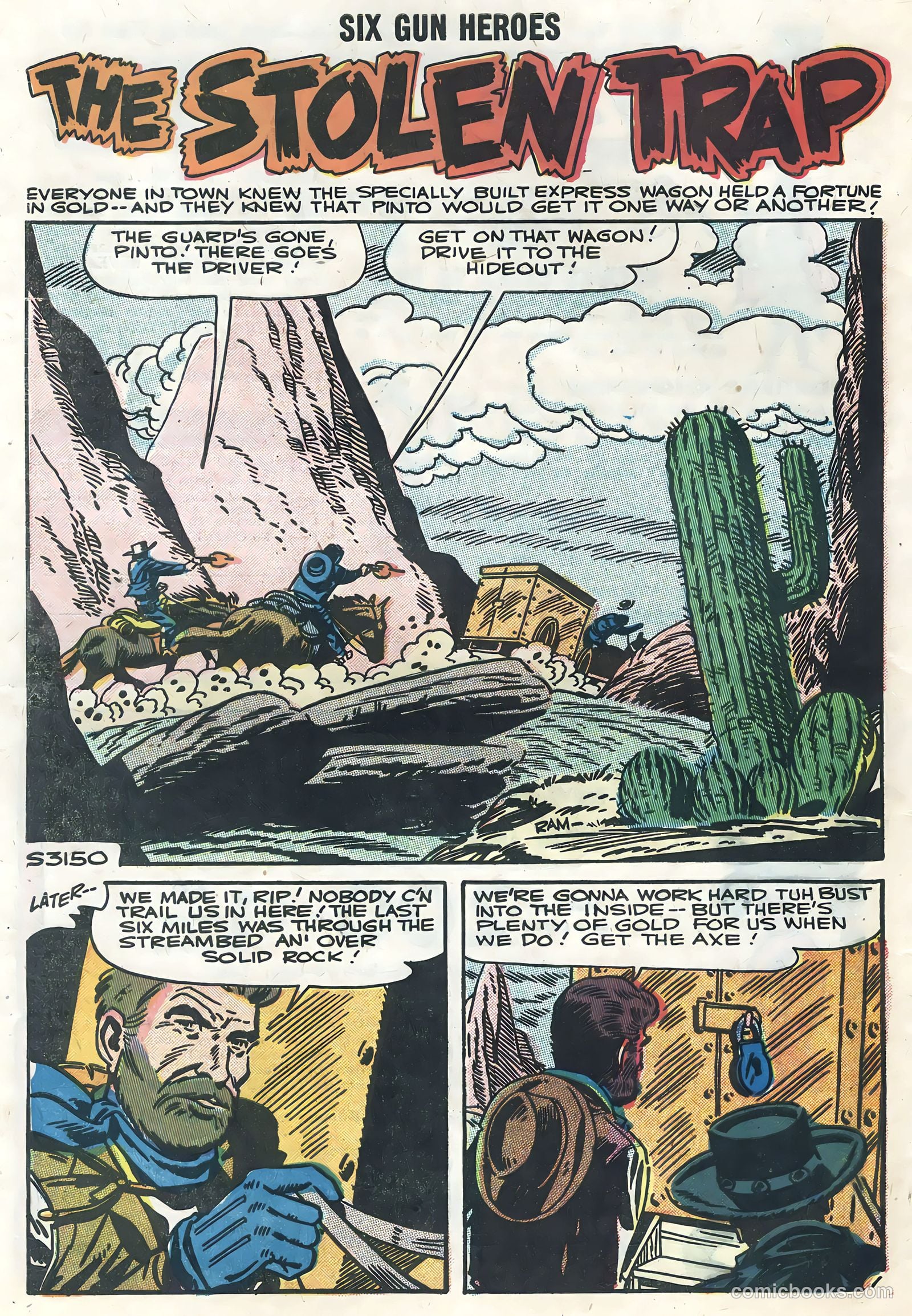 Six-Gun Heroes #45 — page 32 of 36