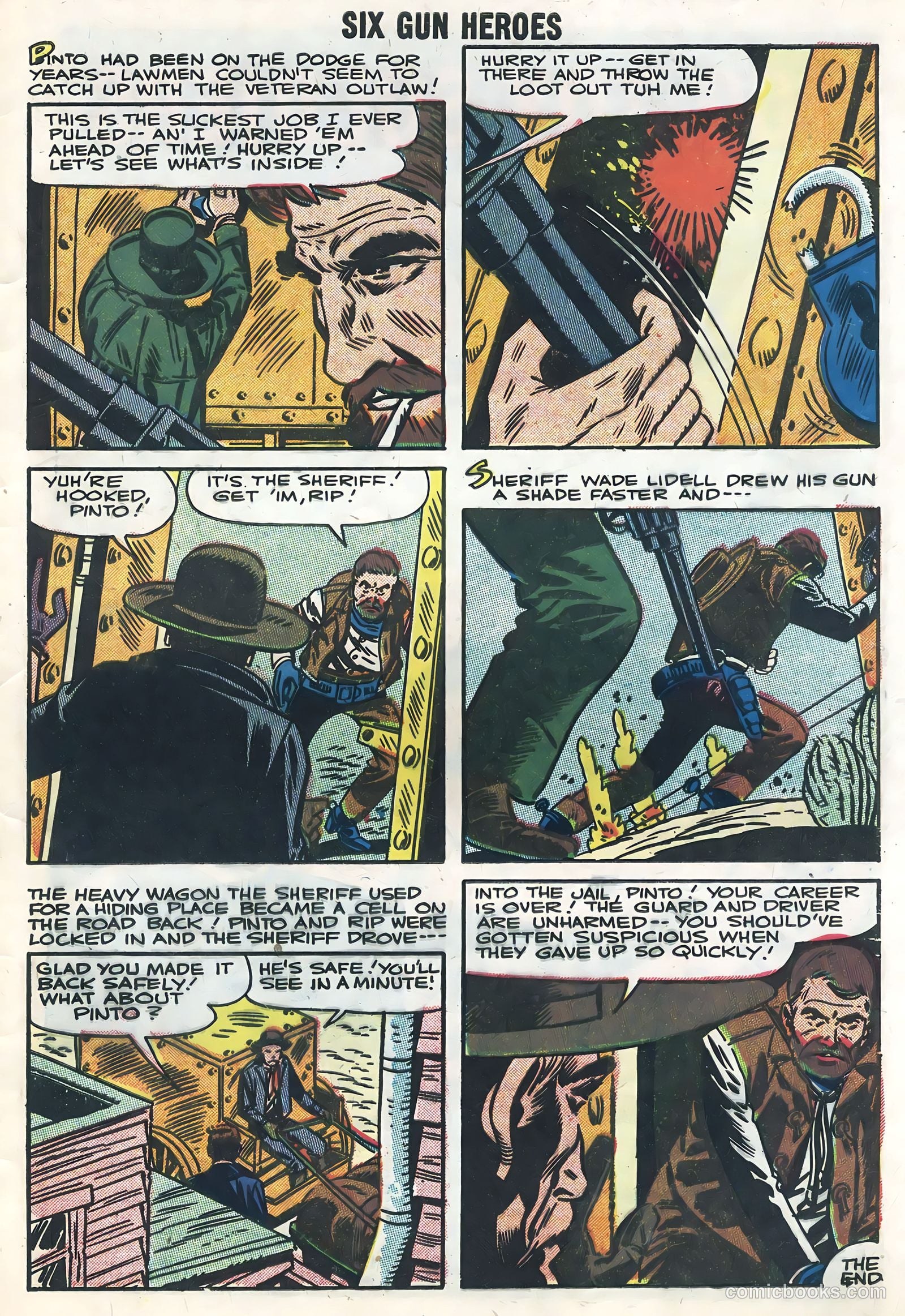 Six-Gun Heroes #45 — page 33 of 36